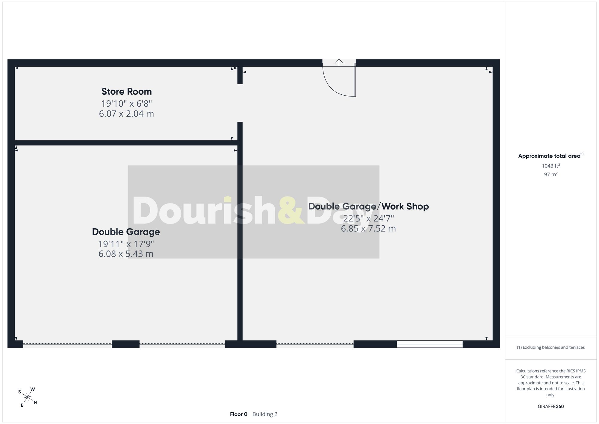 3 bed detached bungalow for sale in Stanley Green, Whixall, SY13 - Property floorplan