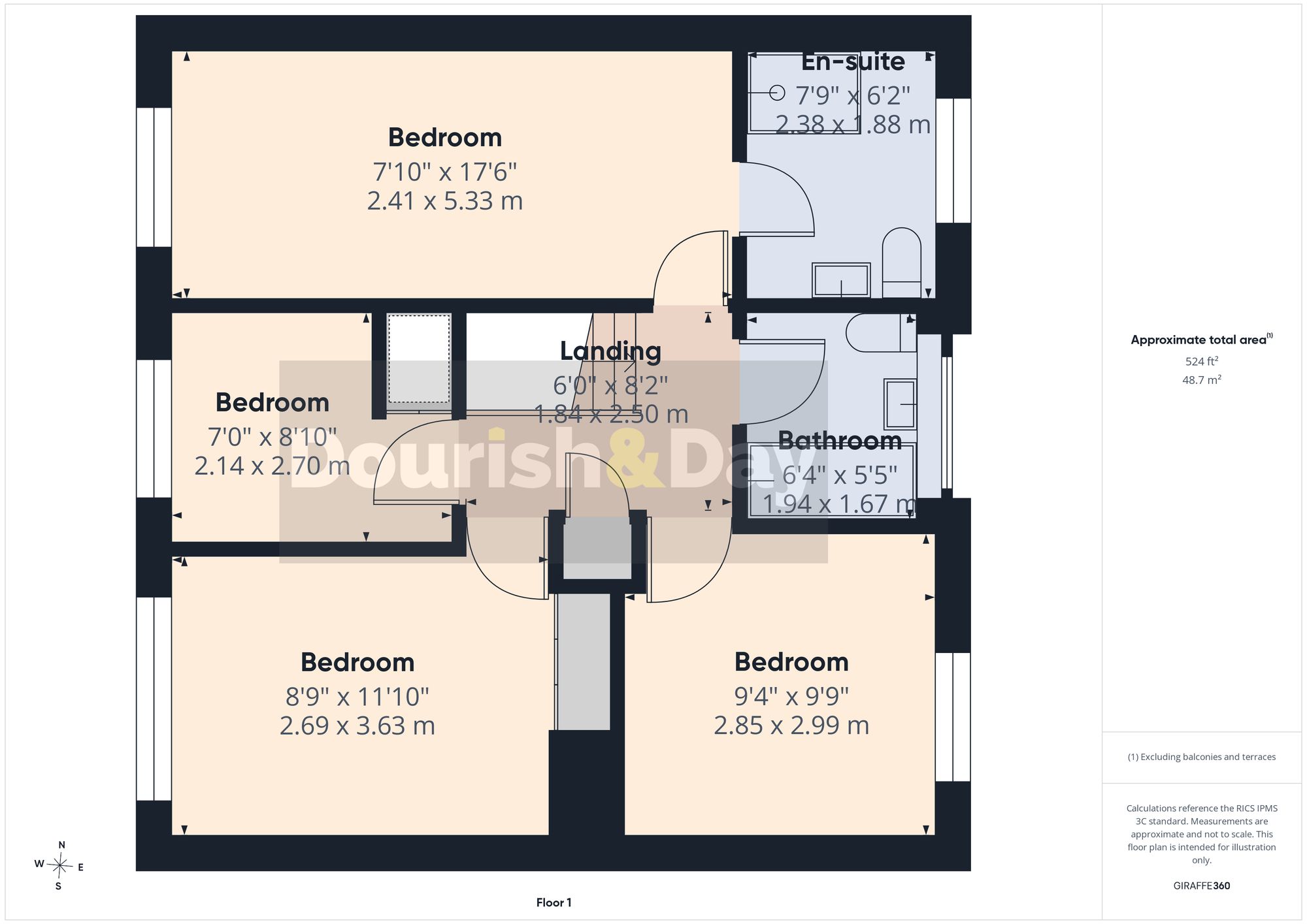 4 bed detached house for sale in Larchmere Drive, Essington, WV11 - Property floorplan