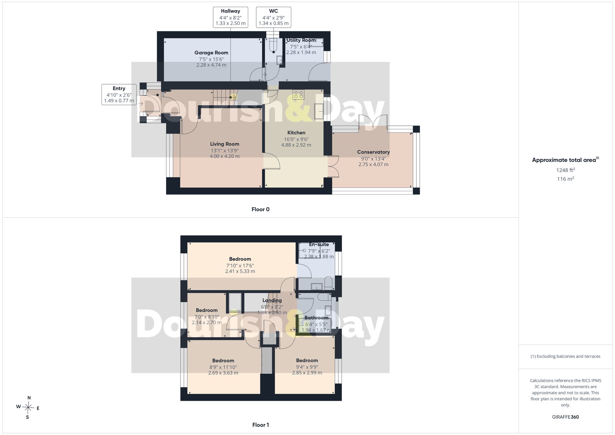4 bed detached house for sale in Larchmere Drive, Essington, WV11 - Property floorplan