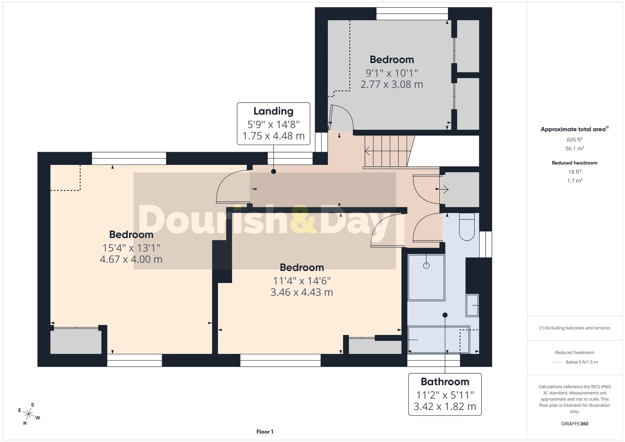 3 bed detached house for sale in Castle Bank, Stafford, ST16 - Property floorplan