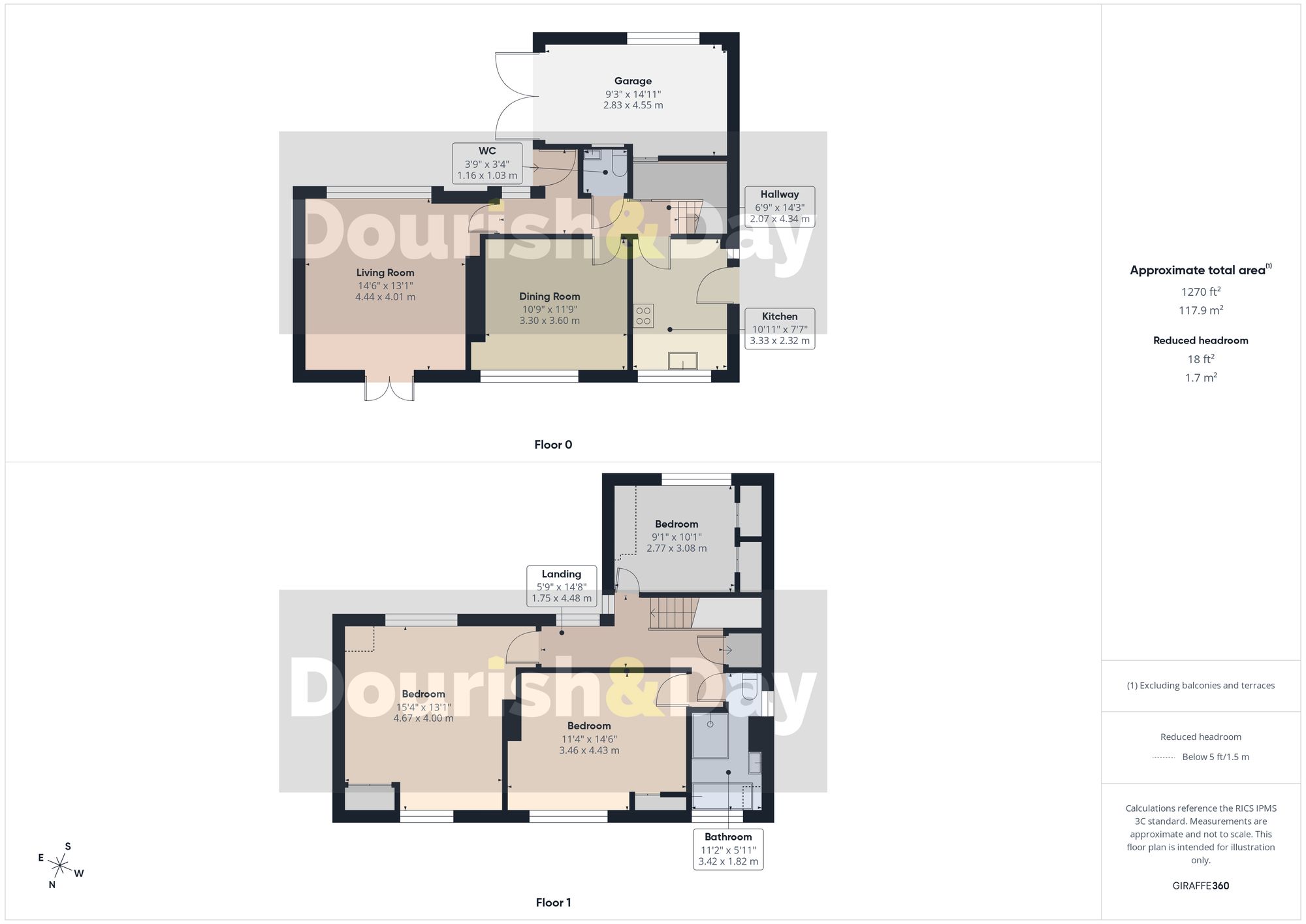 3 bed detached house for sale in Castle Bank, Stafford, ST16 - Property floorplan