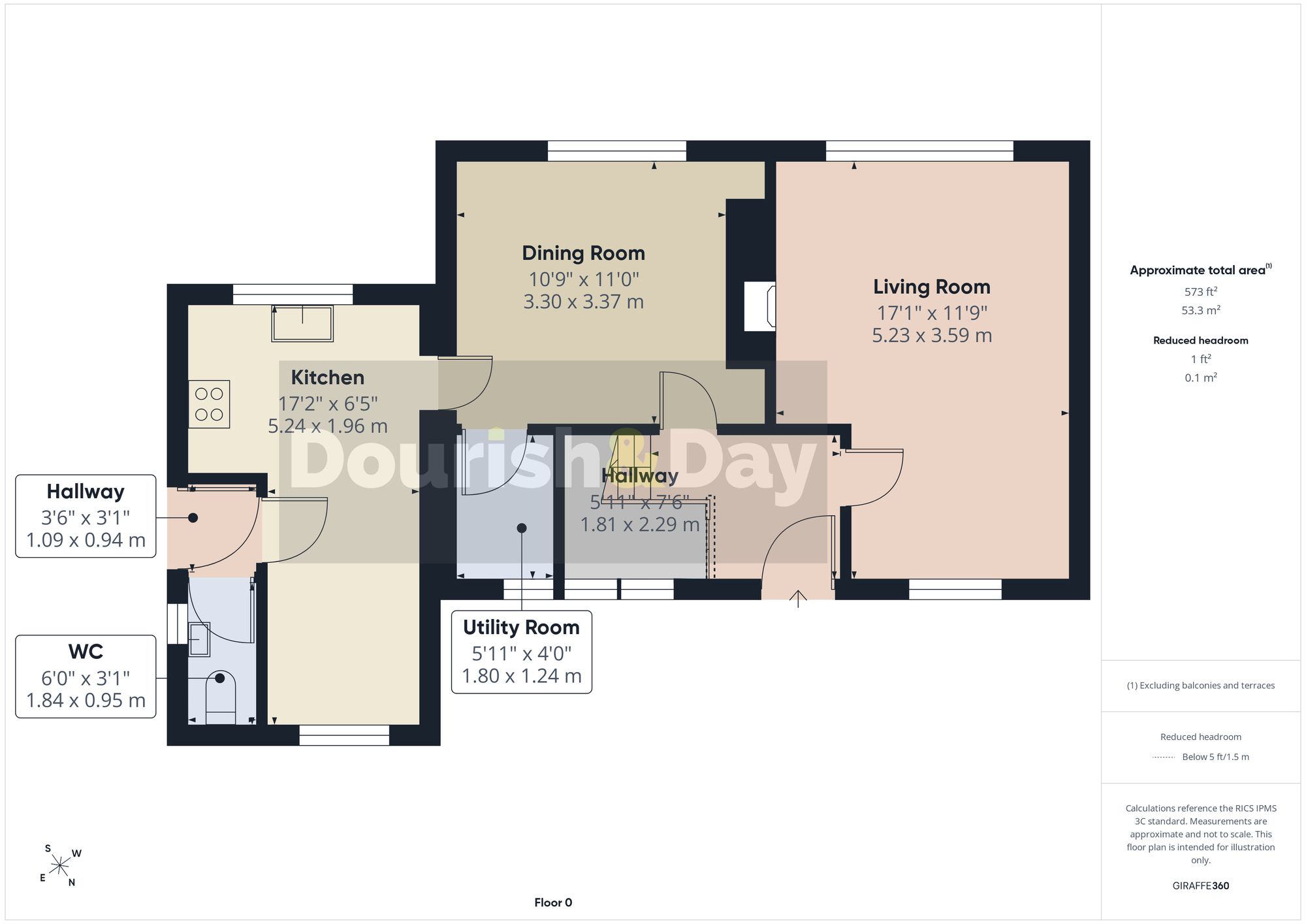 3 bed semi-detached house for sale in Dalelands West, Market Drayton, TF9 - Property floorplan