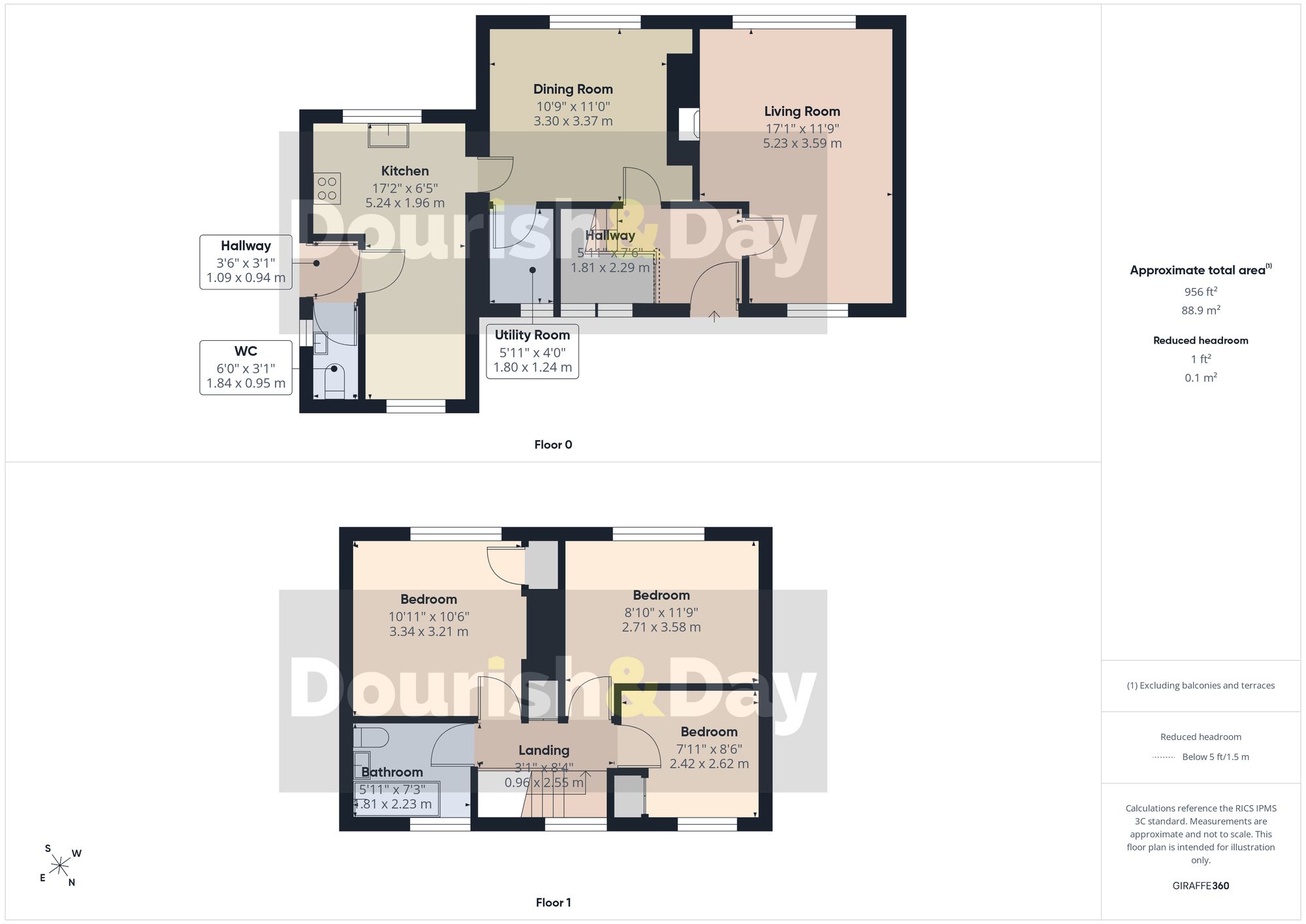 3 bed semi-detached house for sale in Dalelands West, Market Drayton, TF9 - Property floorplan