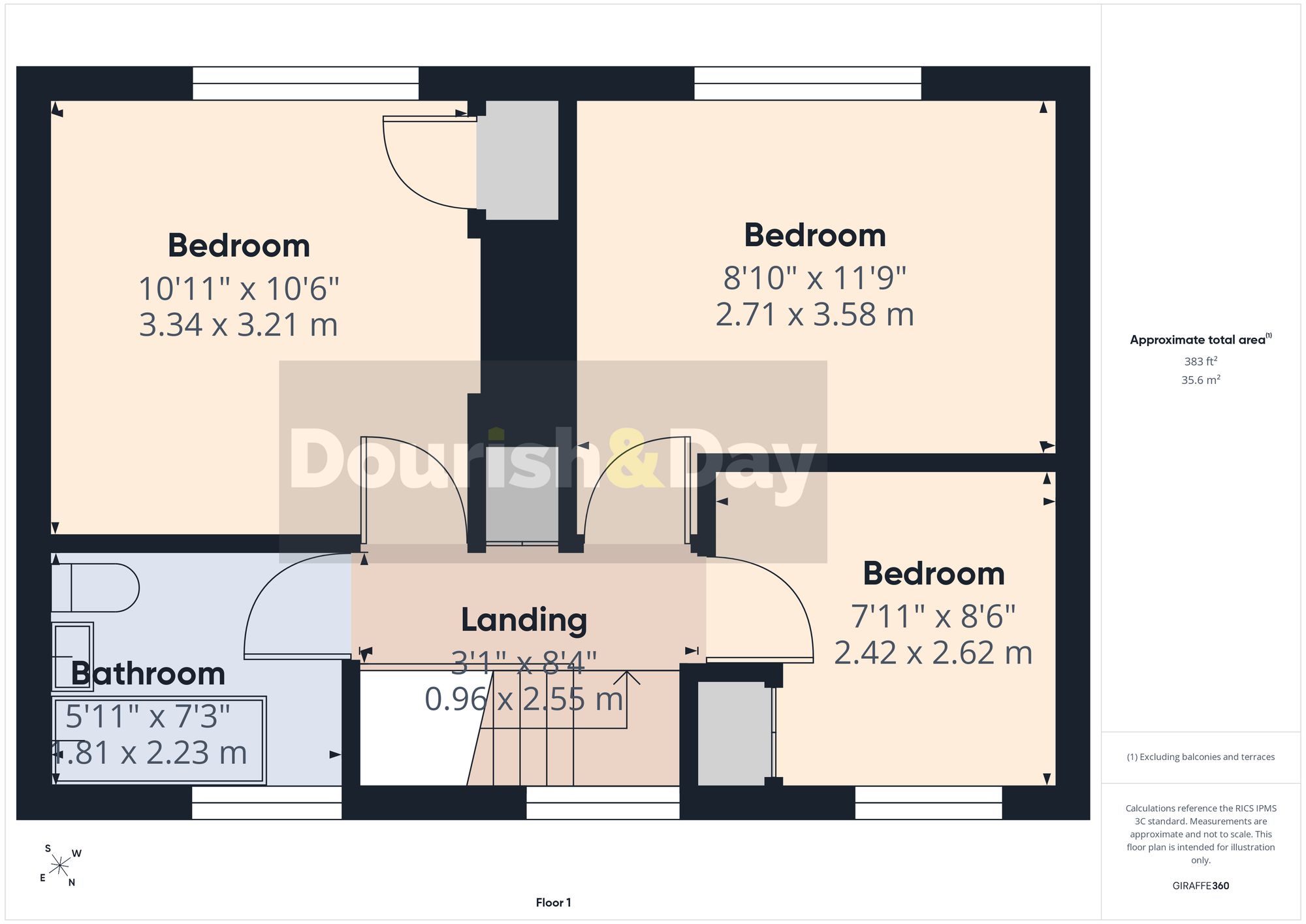 3 bed semi-detached house for sale in Dalelands West, Market Drayton, TF9 - Property floorplan