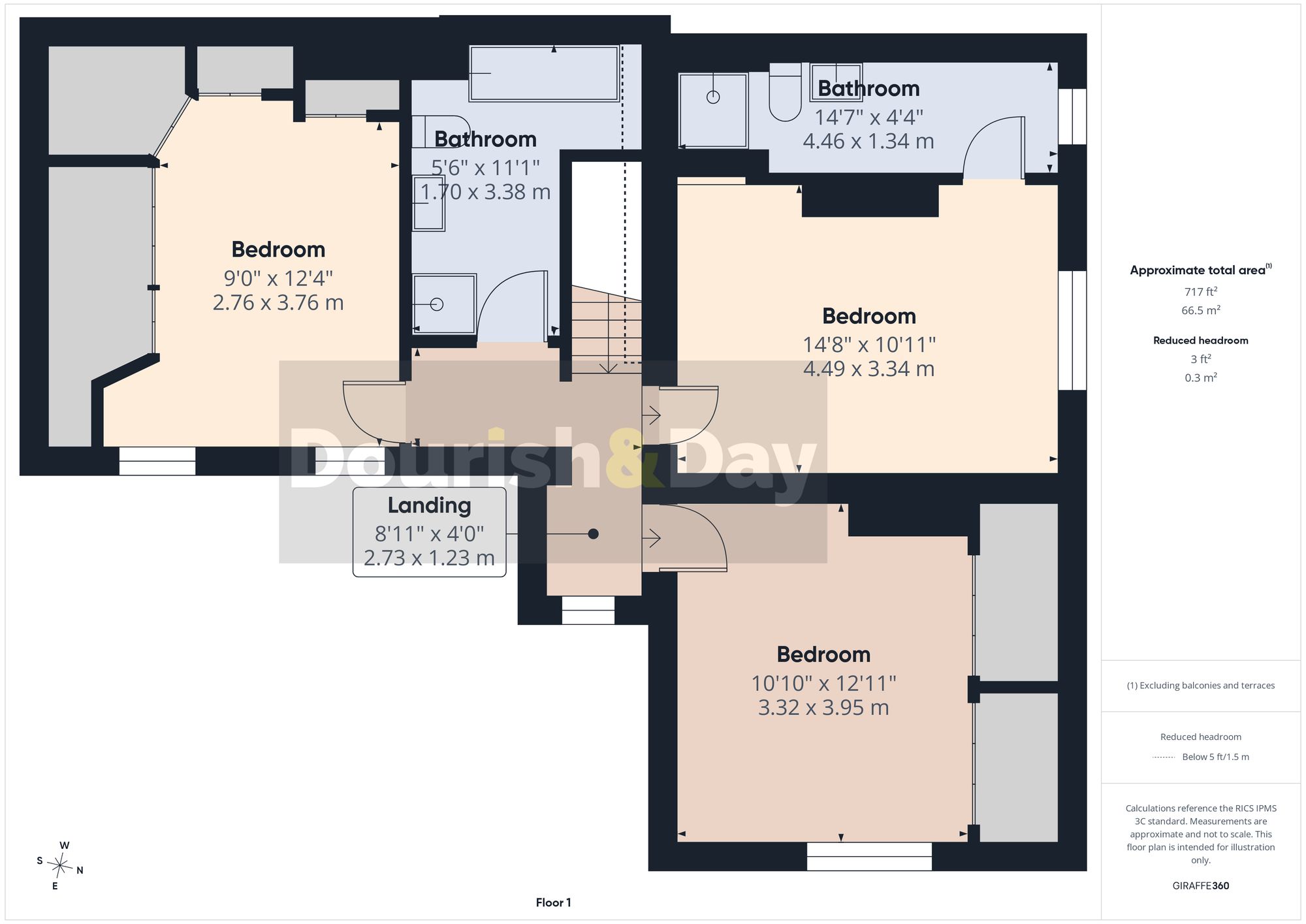 3 bed semi-detached house for sale in Tilstock, Whitchurch, SY13 - Property floorplan
