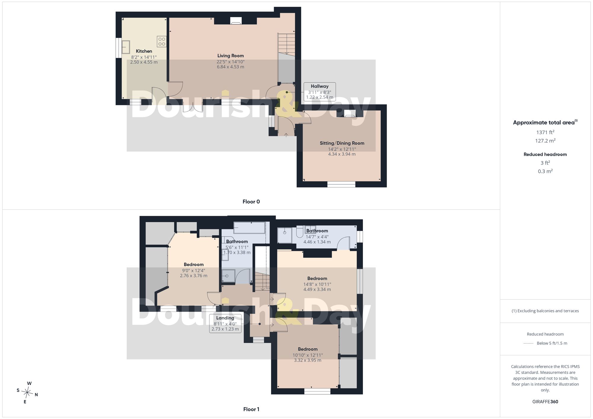3 bed semi-detached house for sale in Tilstock, Whitchurch, SY13 - Property floorplan
