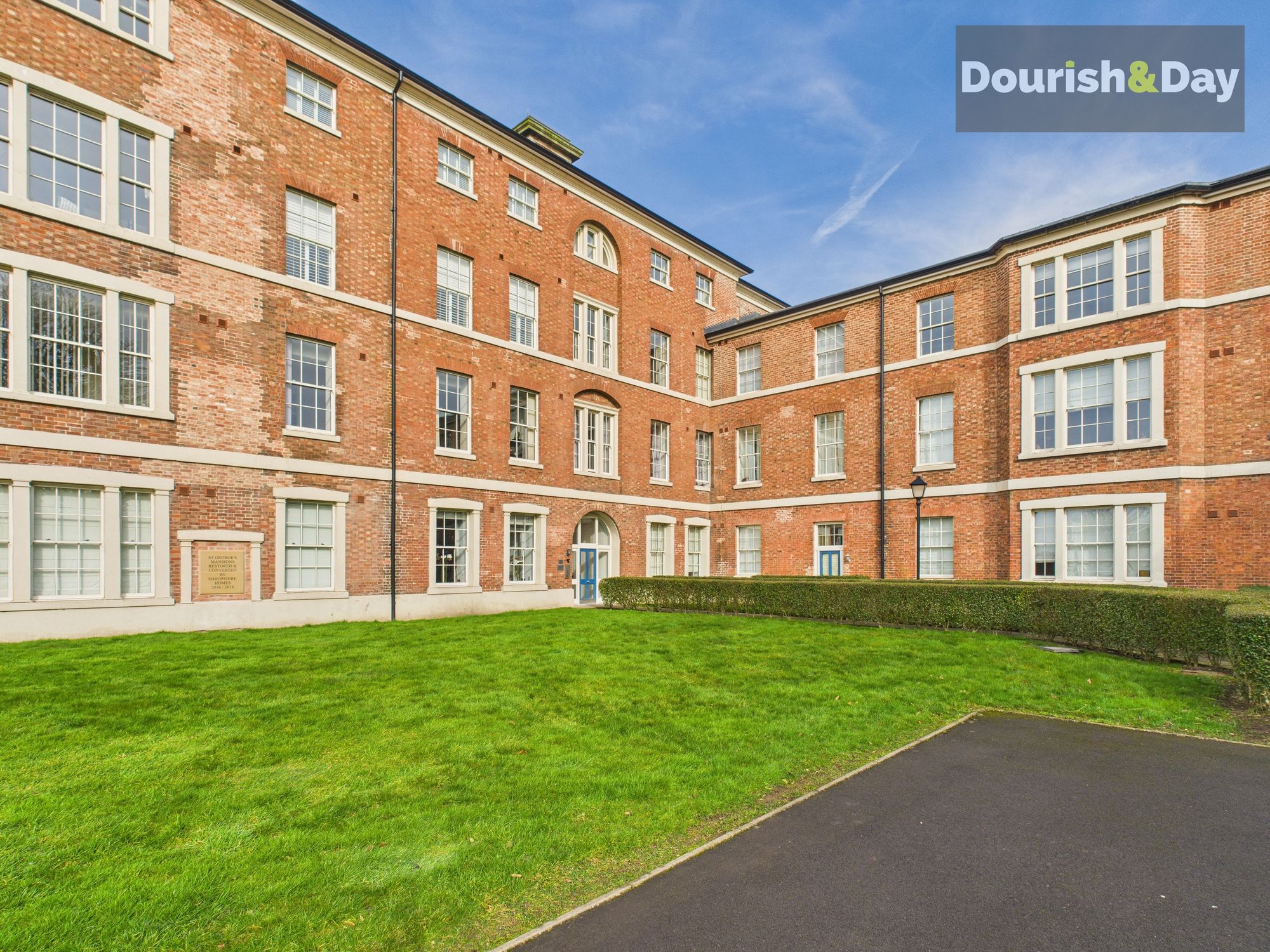 1 bed flat for sale in St. Georges Mansions, St. Georges Parkway, Stafford, ST16  - Property Image 1