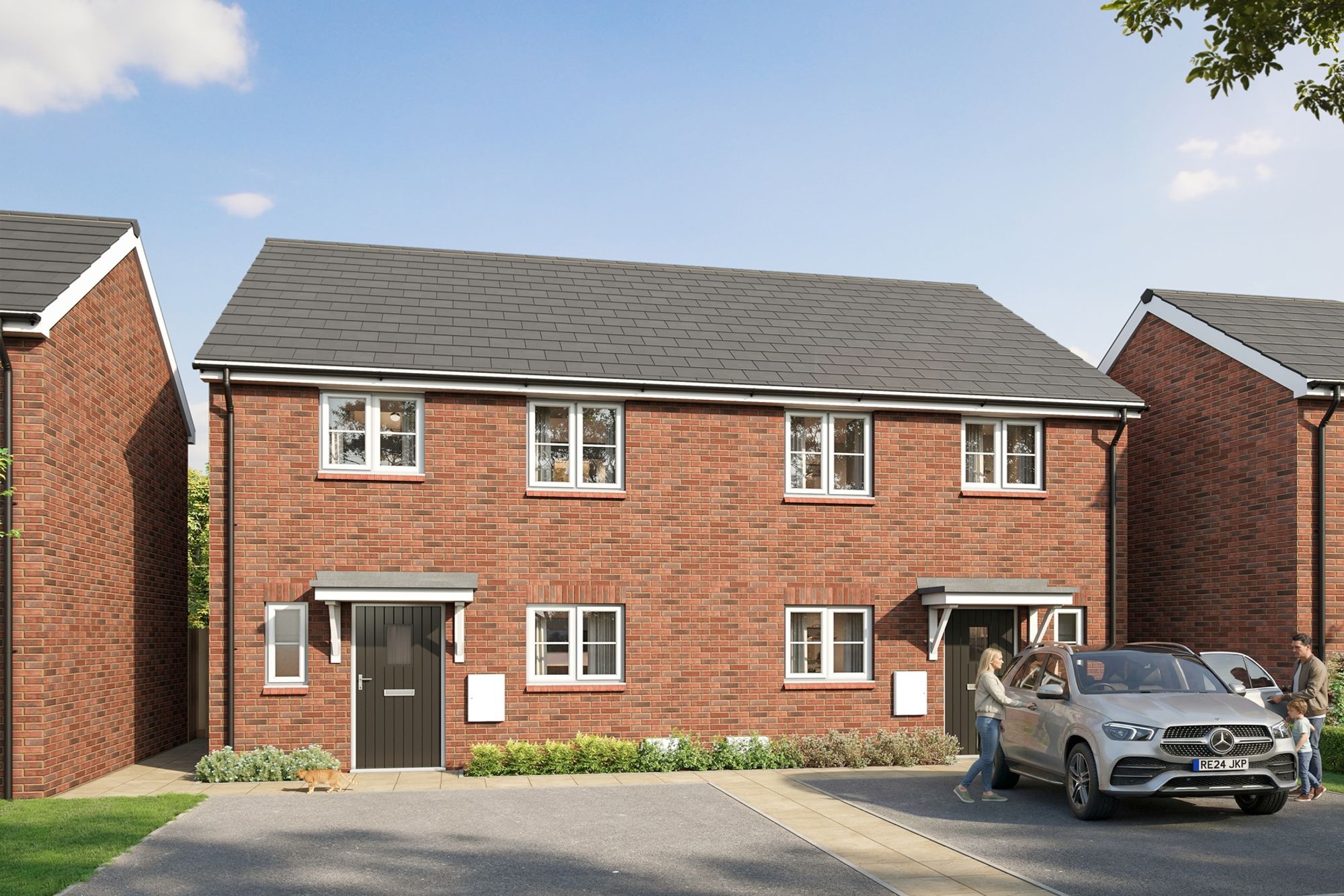 3 bed end of terrace house for sale in Oakley Road, Market Drayton, TF9