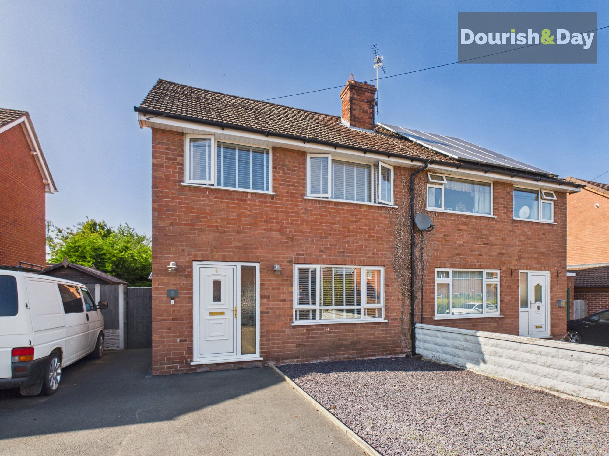 3 bed semi-detached house for sale in Ashley View, Market Drayton, TF9 - Property Image 1