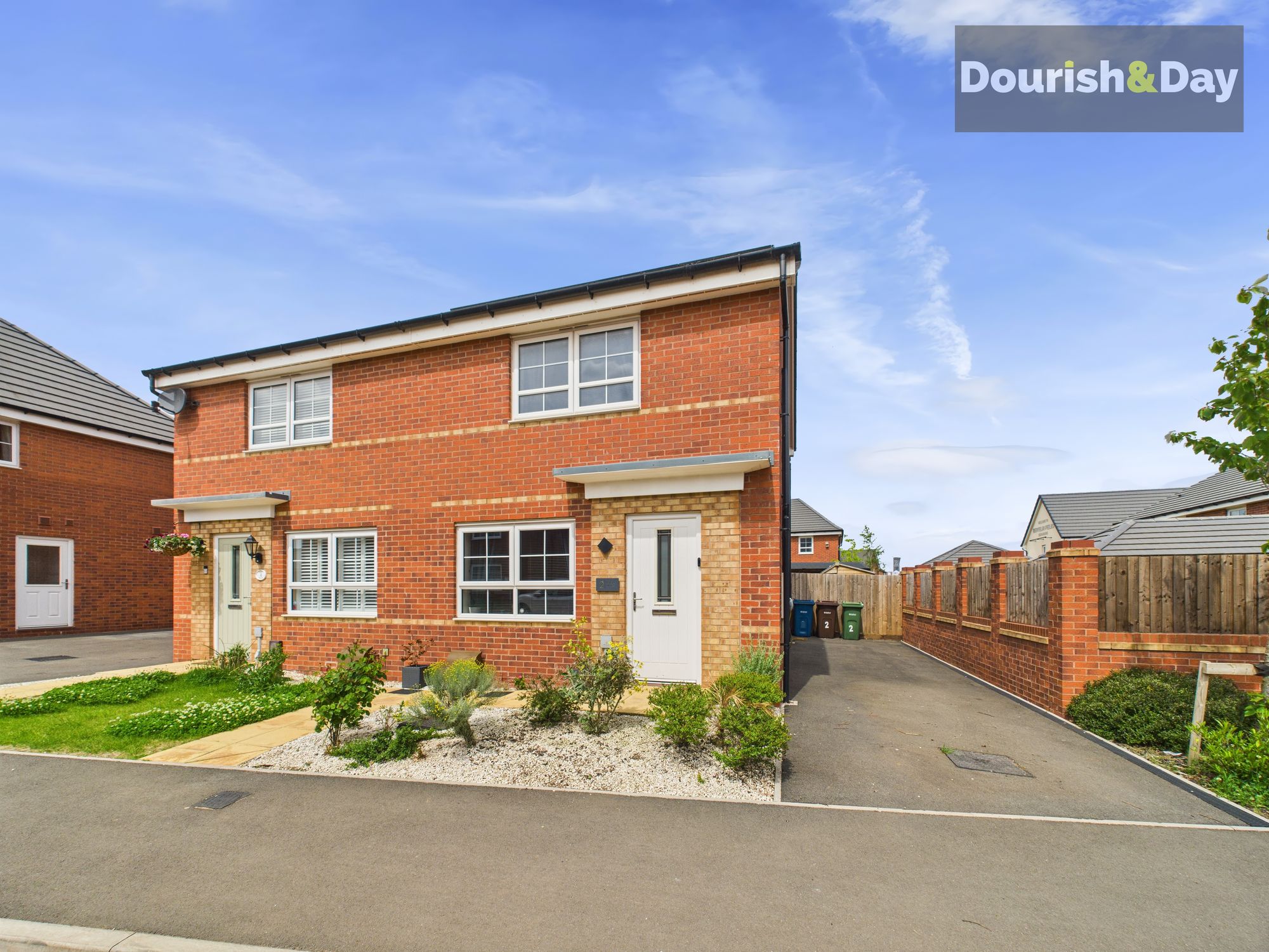 2 bed semi-detached house for sale in Betony Villas, Stafford, ST16
