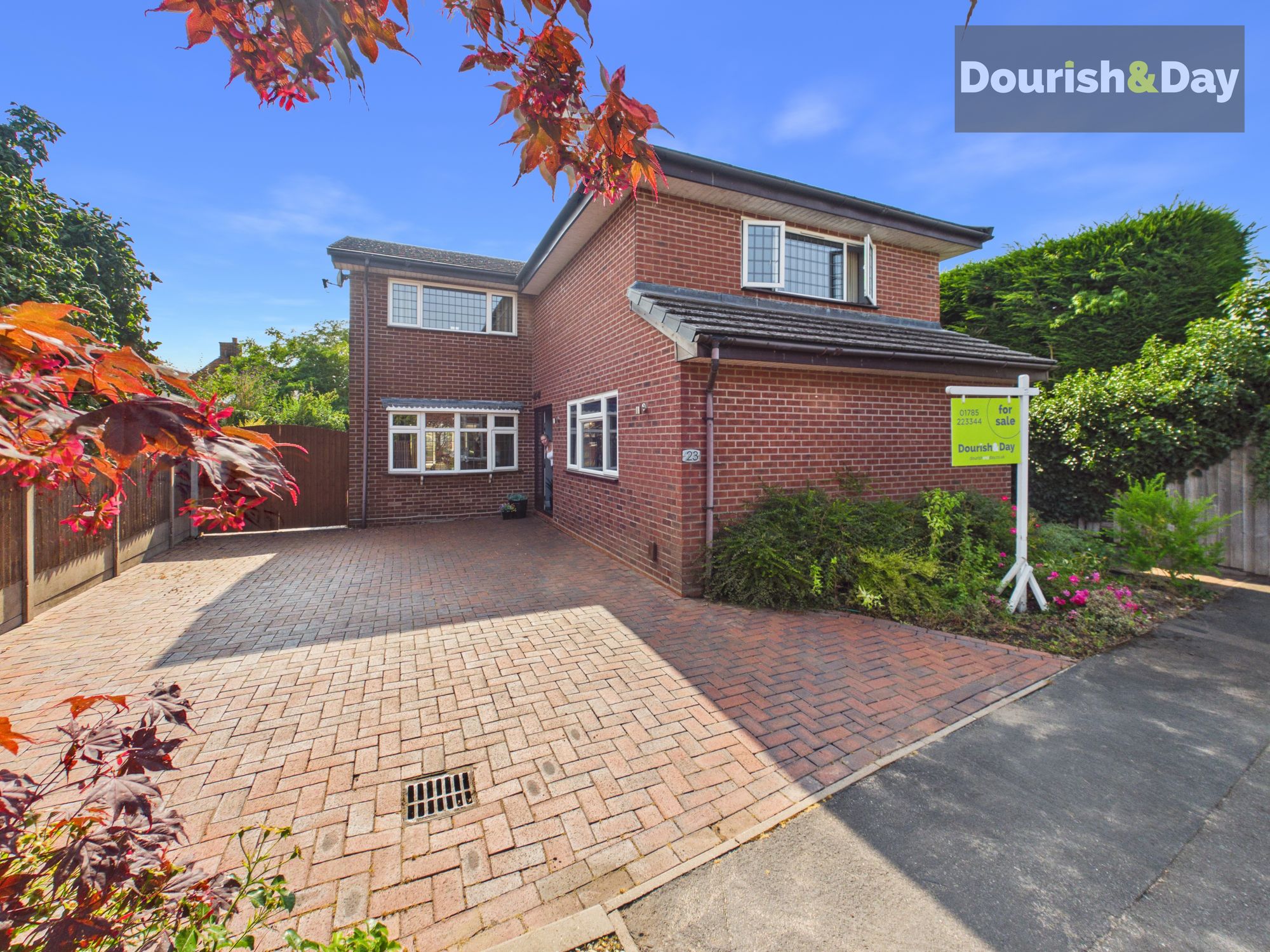 4 bed detached house for sale in Chestnut Close, Derrington, ST18