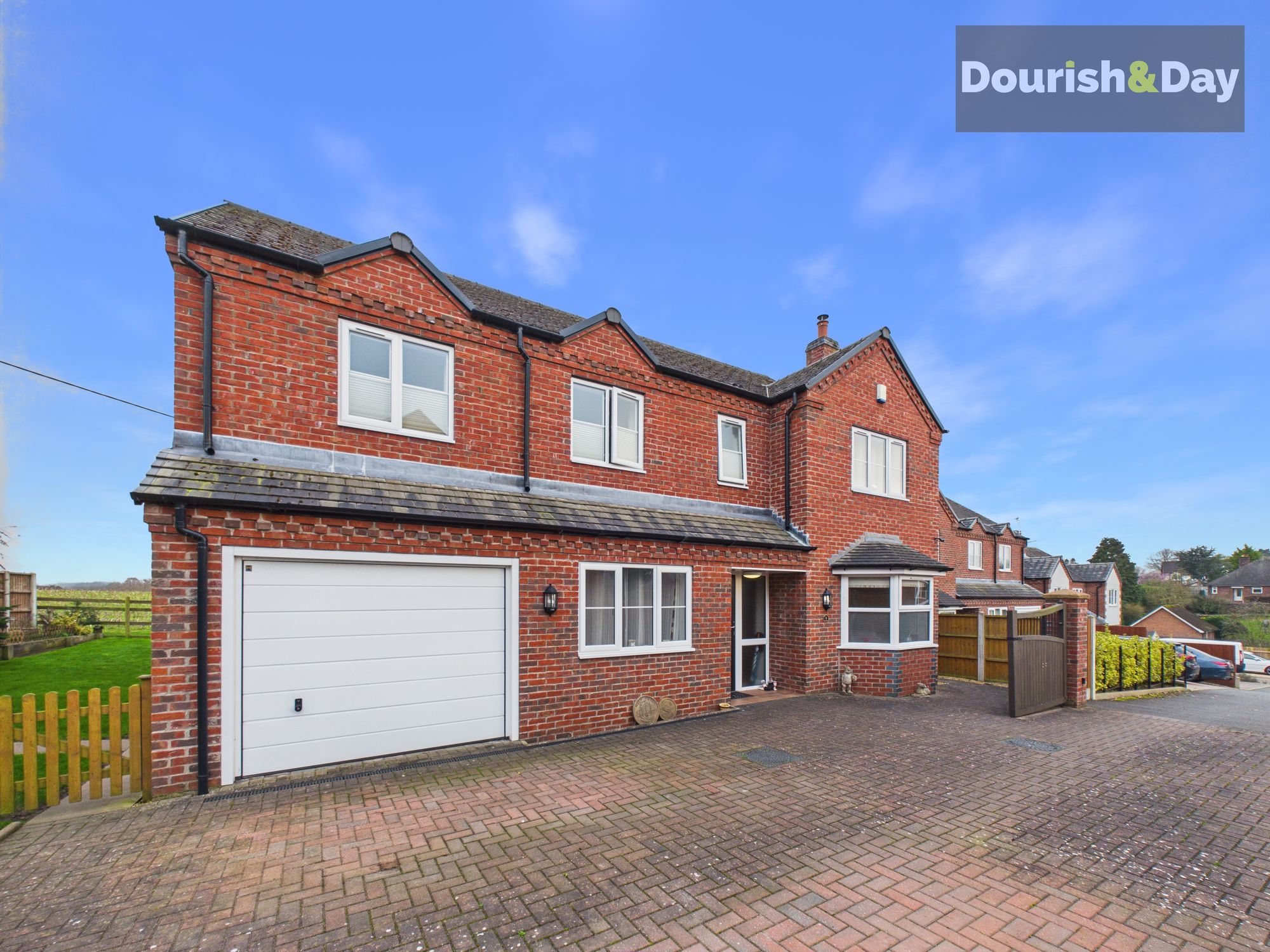 5 bed detached house for sale in Newcastle Road, Market Drayton, TF9