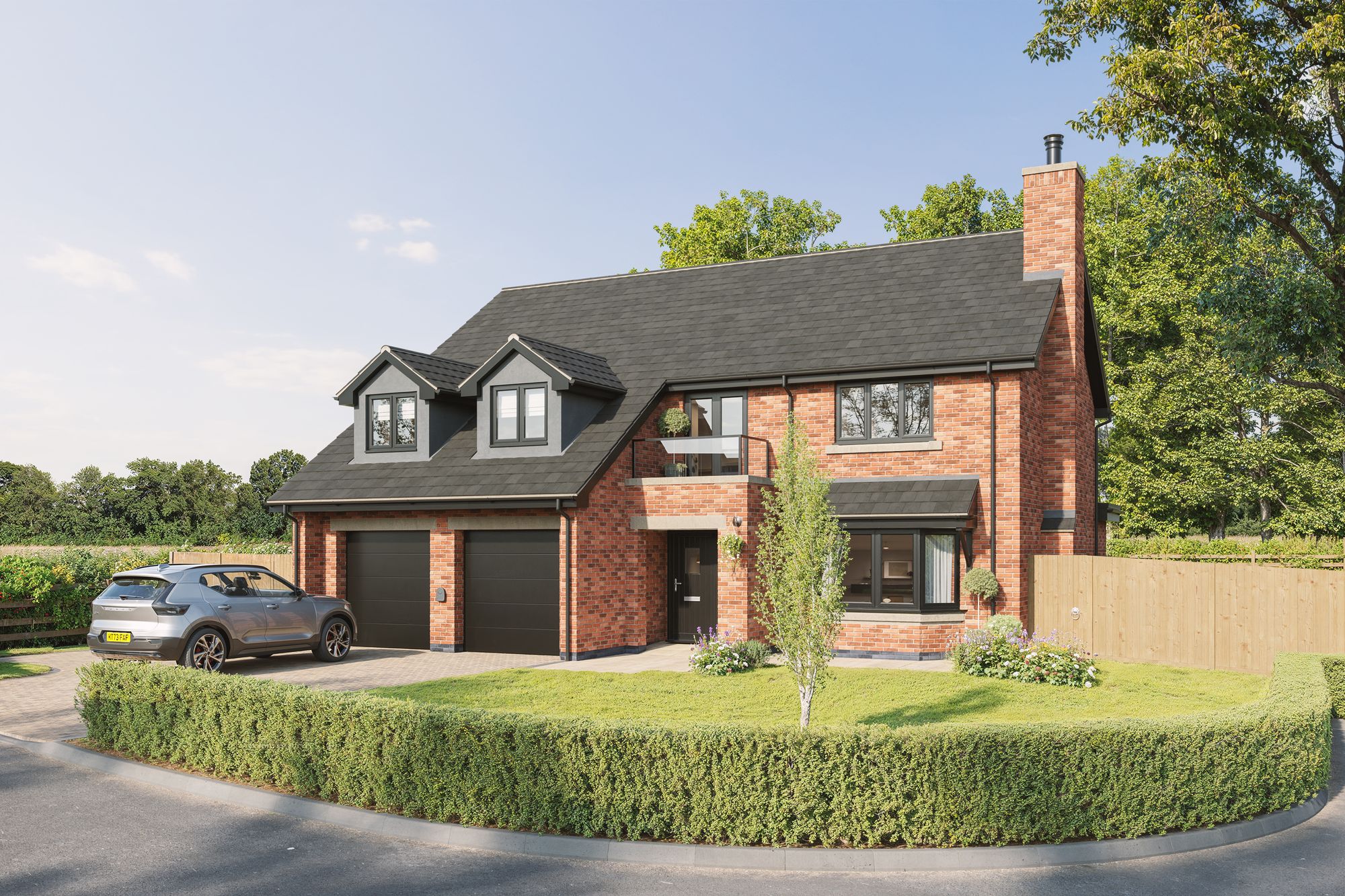 4 bed detached house for sale in Weston Way, Ireland's Cross, CW3 - Property Image 1