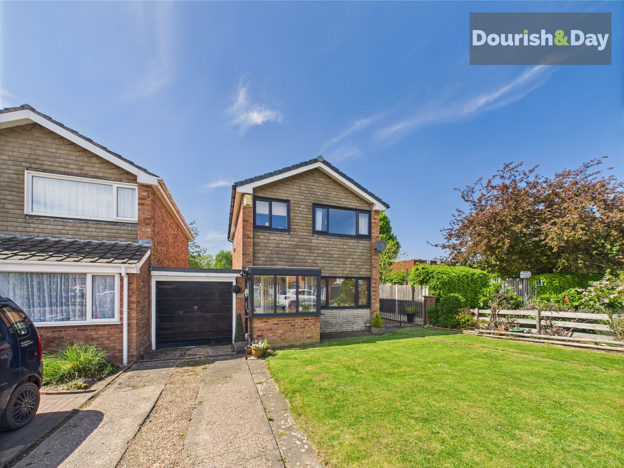 3 bed link detached house for sale in Bradshaw Way, Stafford, ST16 - Property Image 1