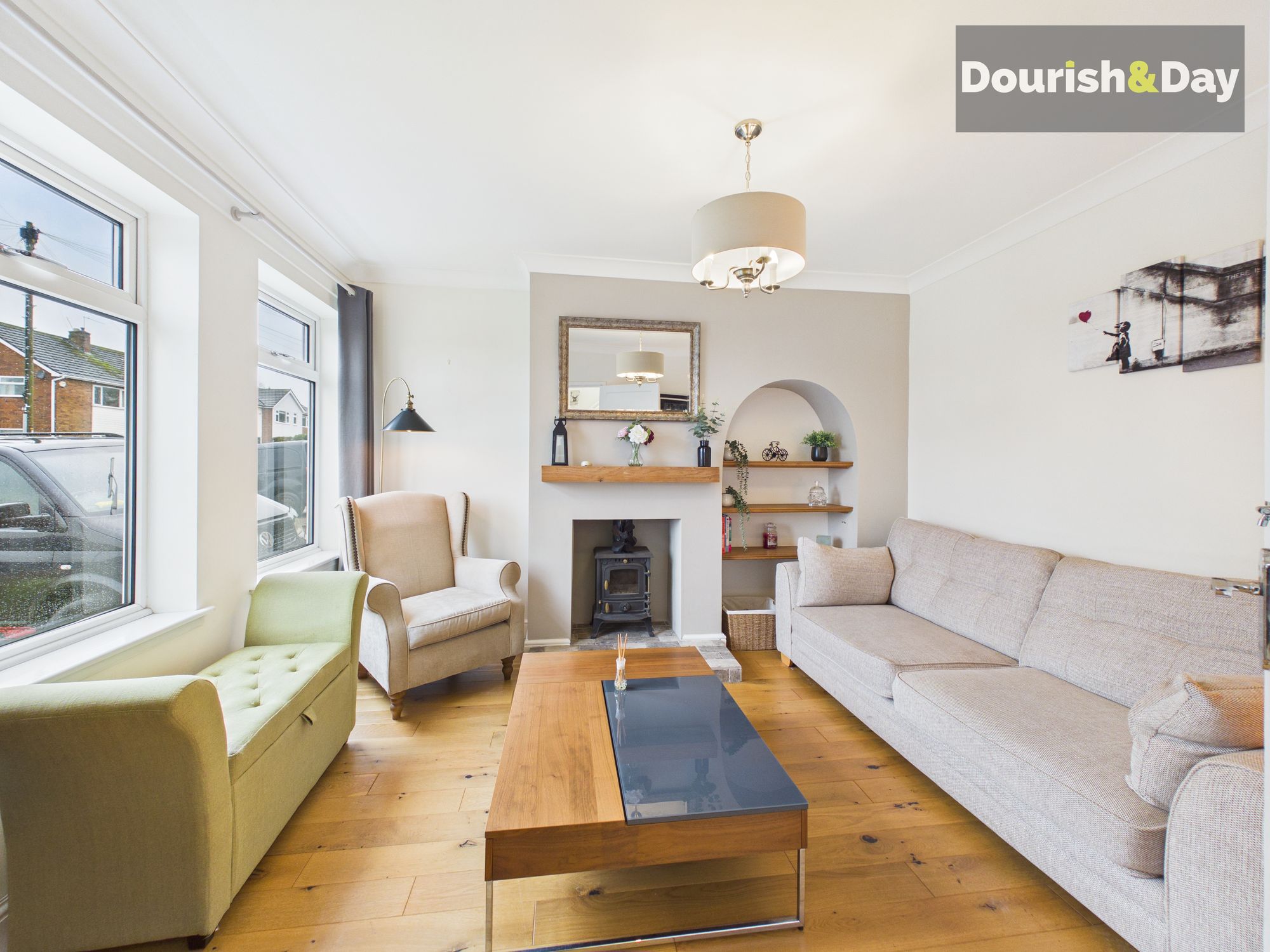 2 bed semi-detached house for sale in Oak Road, Brewood, ST19 - Property Image 2