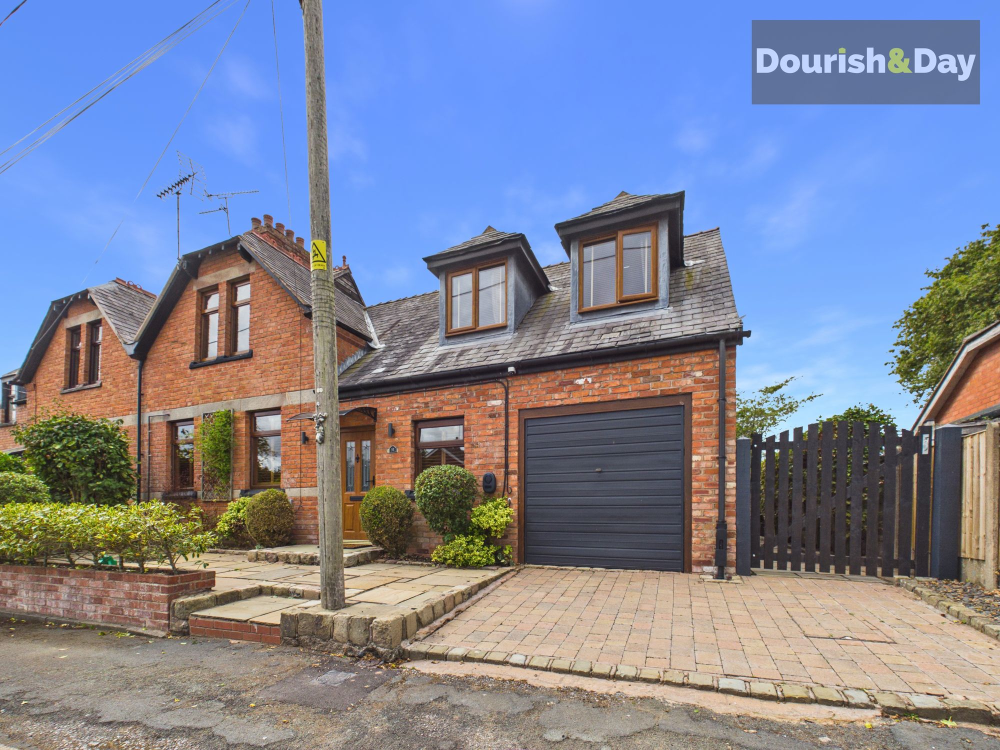 4 bed semi-detached house for sale in Oathills, Malpas, SY14 - Property Image 1