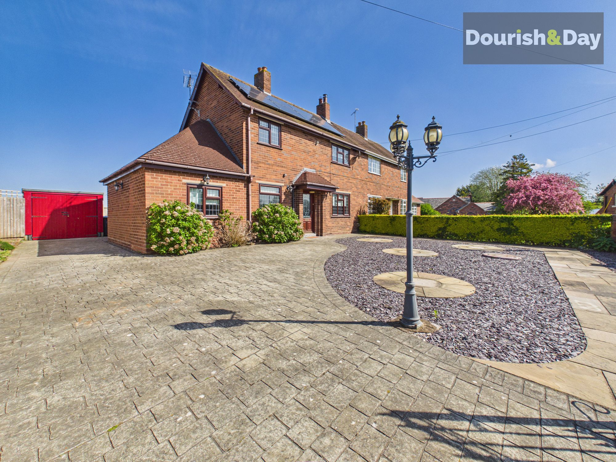 3 bed semi-detached house for sale in Barton Road, Barton, SY14