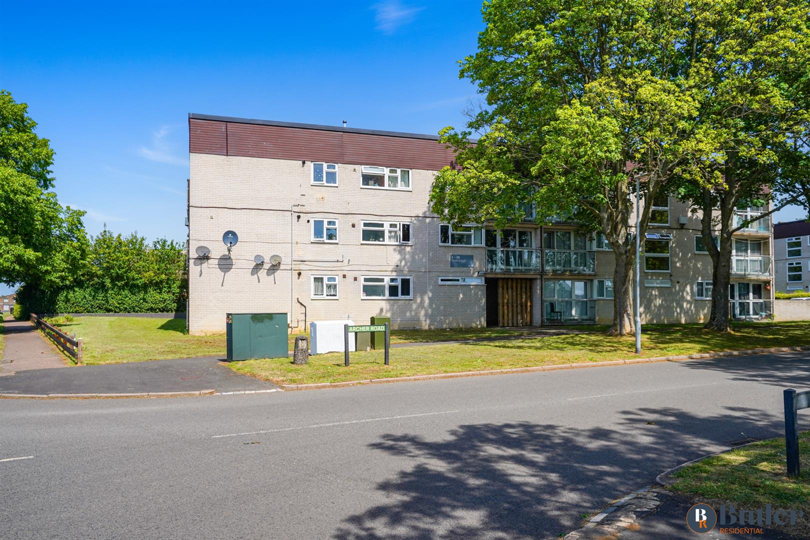 1 bed flat for sale in Sloan Court, Stevenage  - Property Image 1