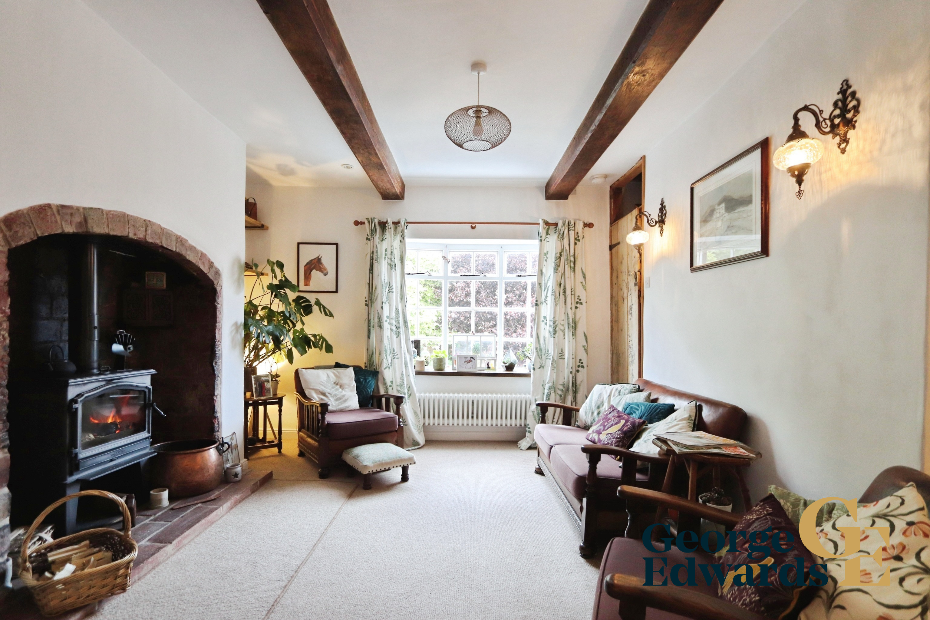 2 Bed Cottage For Sale In Brickyard Cottages, Bosworth Road, Measham, See Map, ., DE12 7LH