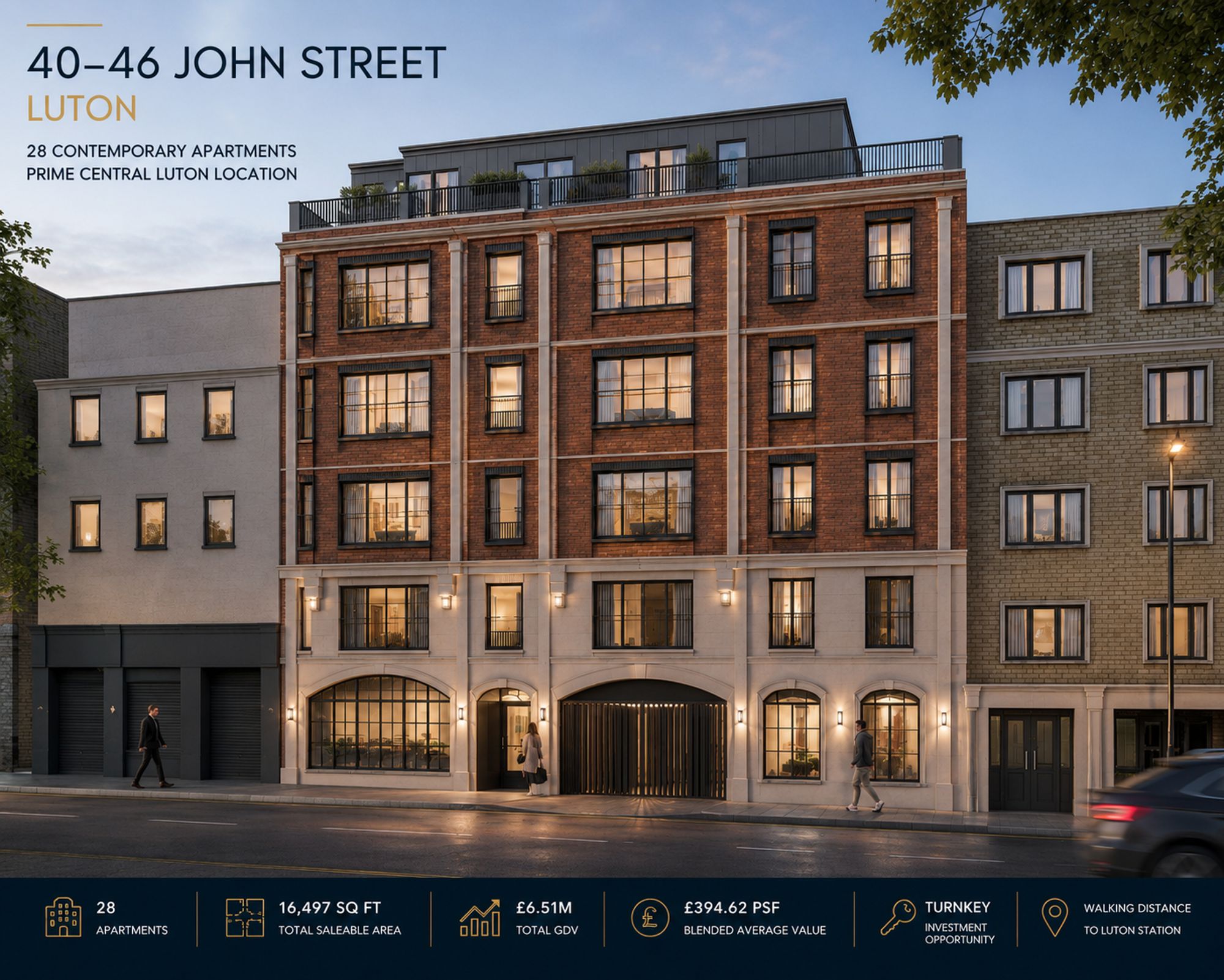 42 bed for sale in 42-48 John Street, Luton LU1 2EE
