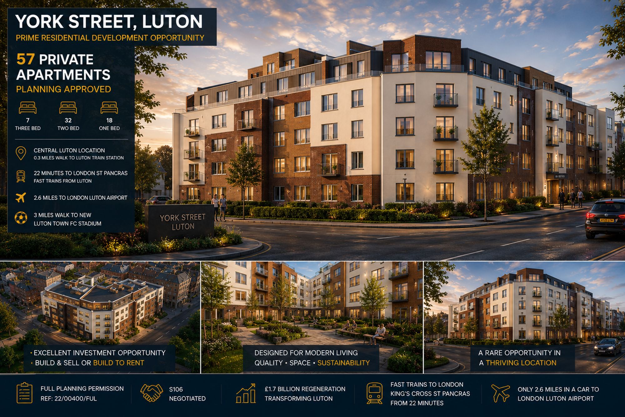 for sale in York Street, Luton, LU1 2EE