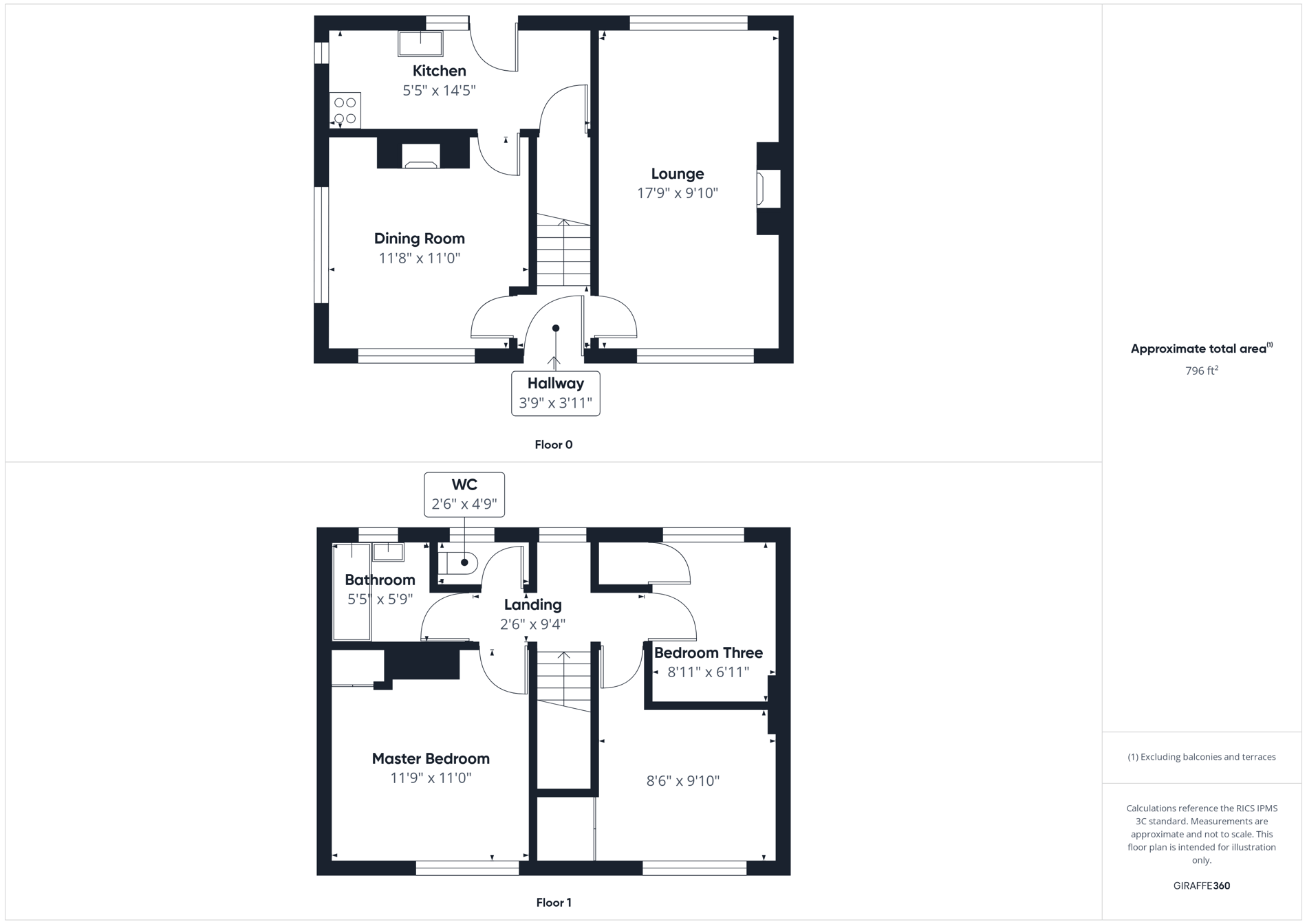 3 bed semi-detached house for sale in Beardsley Road, Edwinstowe, NG21 - Property floorplan