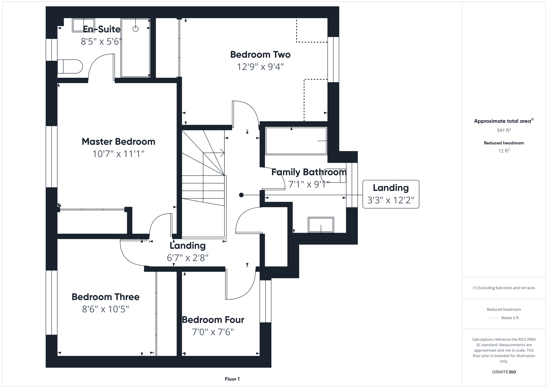 4 bed detached house for sale in Bramble Close, Bilsthorpe, NG22 - Property floorplan