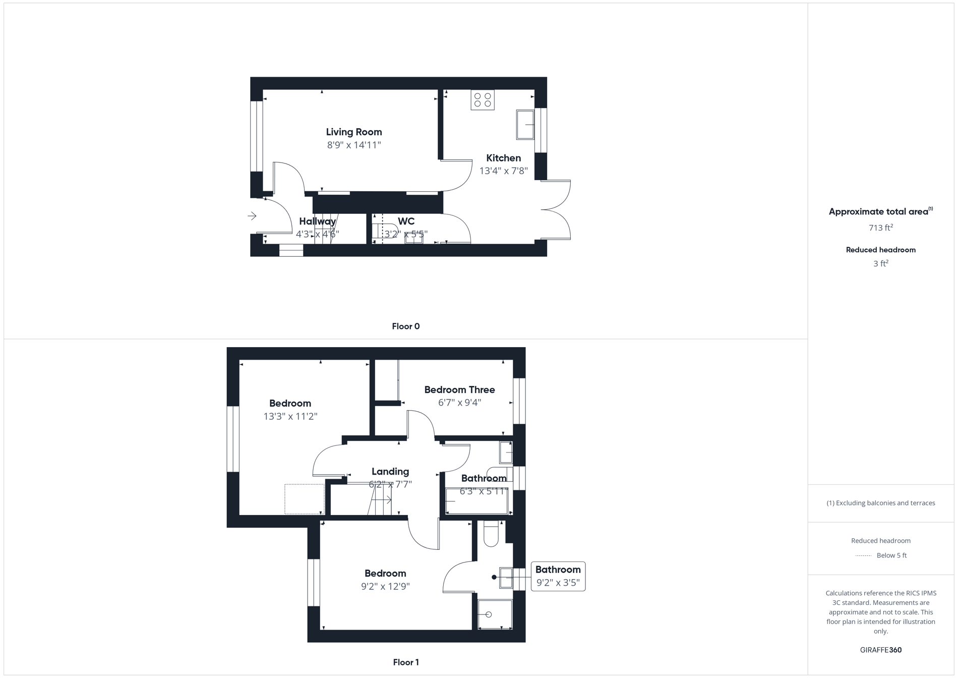 3 bed detached house for sale in Banksman Way, New Ollerton, NG22 - Property floorplan