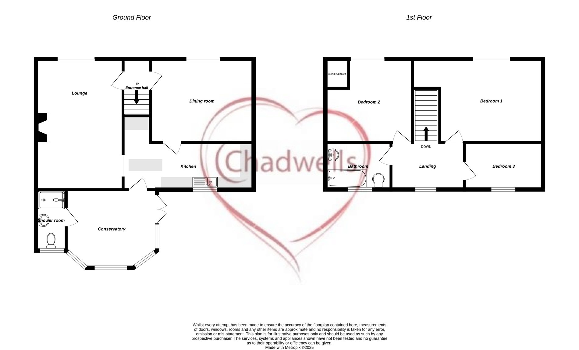 3 bed semi-detached house for sale in Lime Crescent, Church Warsop, NG20 - Property floorplan