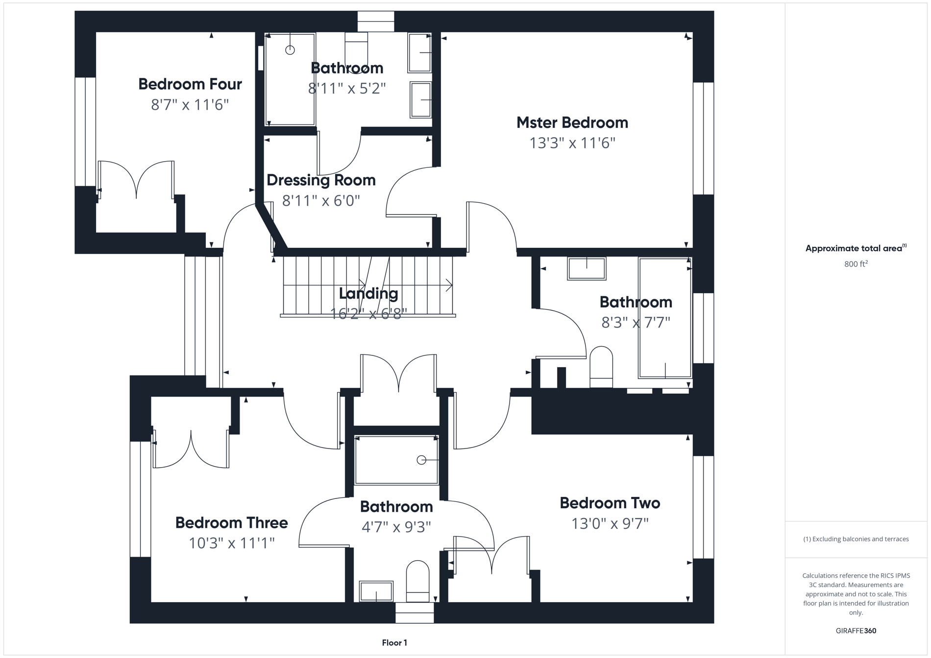 6 bed detached house for sale in Central Avenue, Walesby, NG22 - Property floorplan