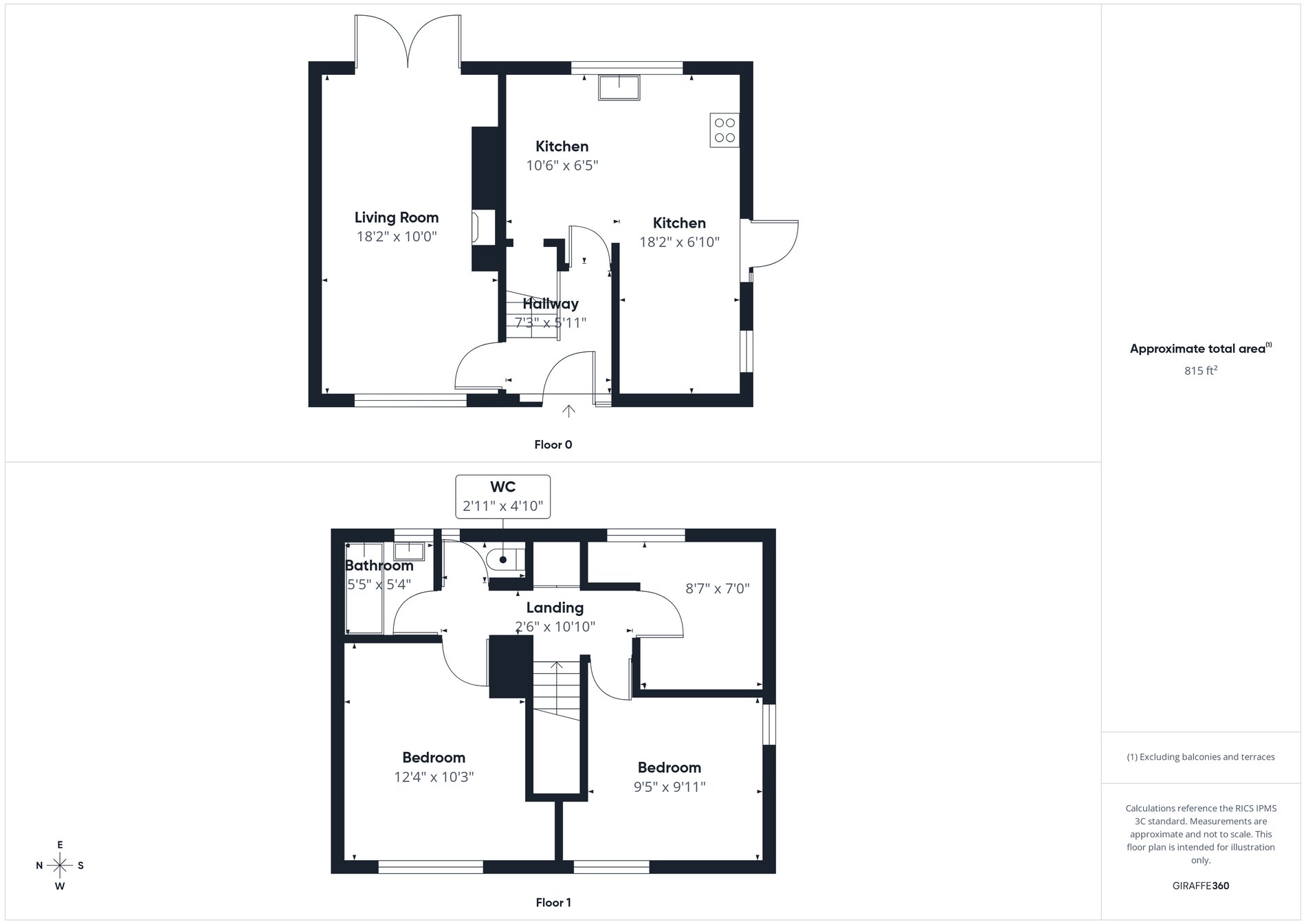 3 bed semi-detached house for sale in Petersmith Drive, New Ollerton, NG22 - Property floorplan