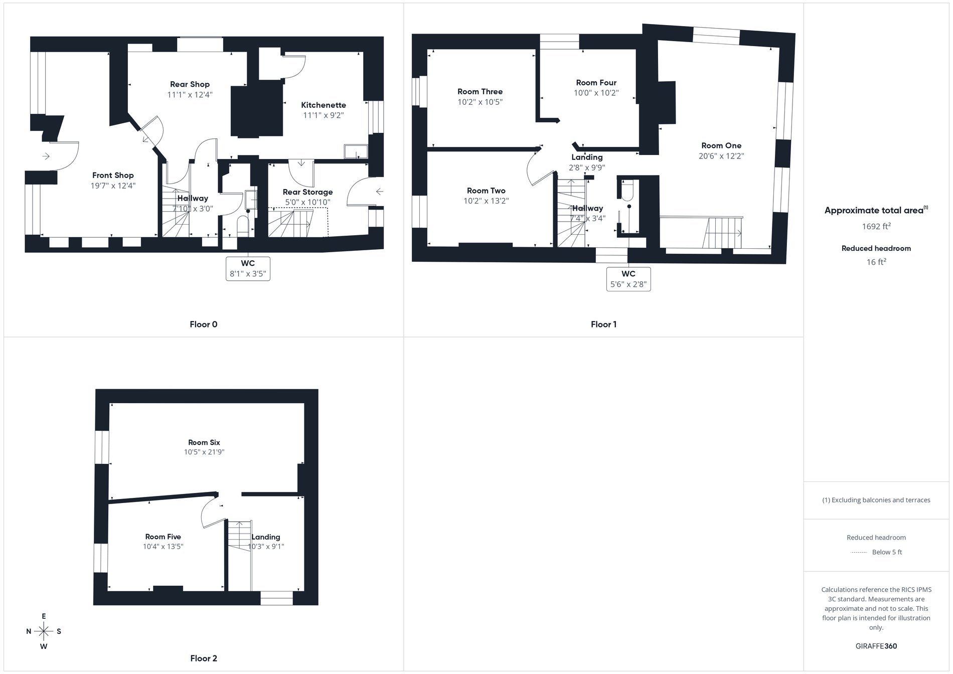Commercial property for sale in High Street, Mansfield Woodhouse, NG19 - Property floorplan