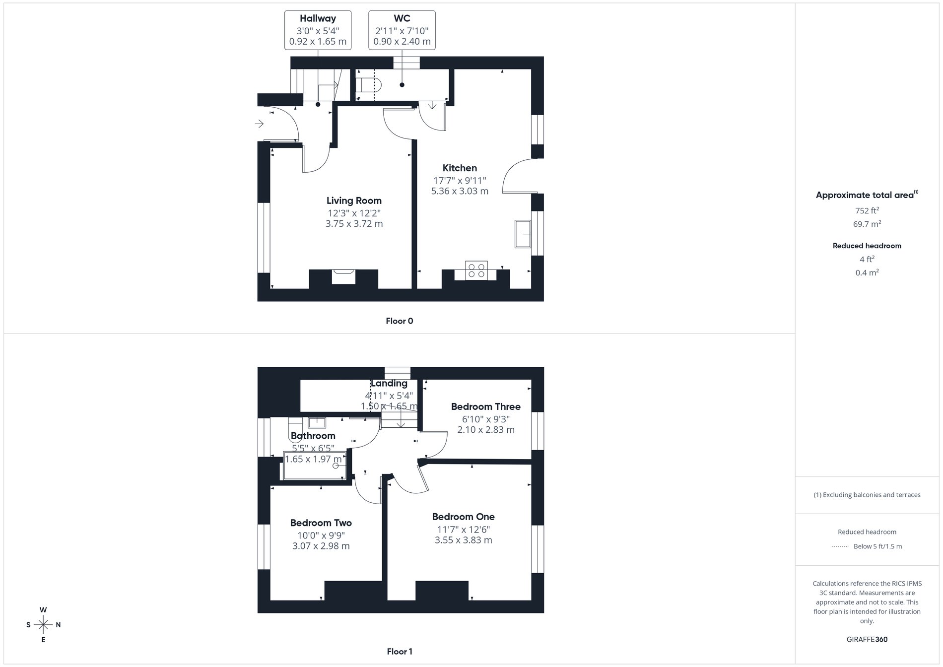 3 bed semi-detached house for sale in Pine Avenue, New Ollerton, NG22 - Property floorplan