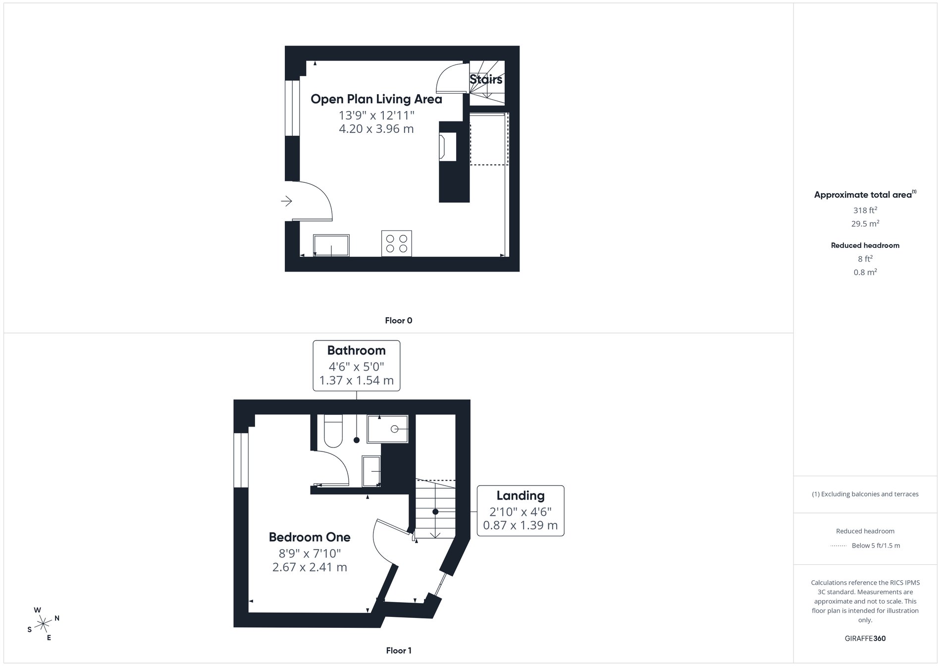 1 bed terraced house for sale in Maypole Green, Wellow, NG22 - Property floorplan