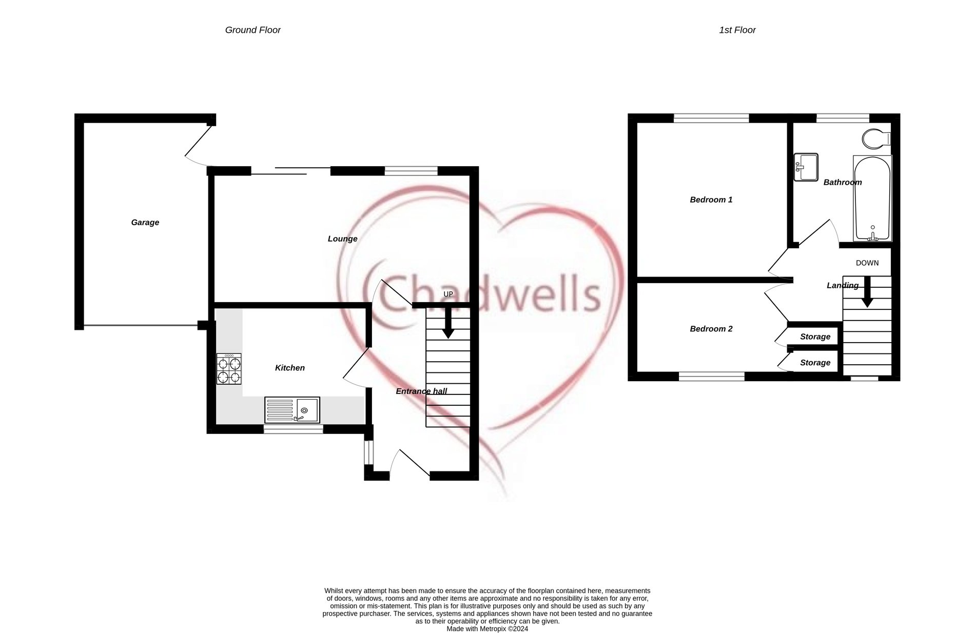 2 bed to rent in Walesby Lane, New Ollerton, NG22 - Property floorplan