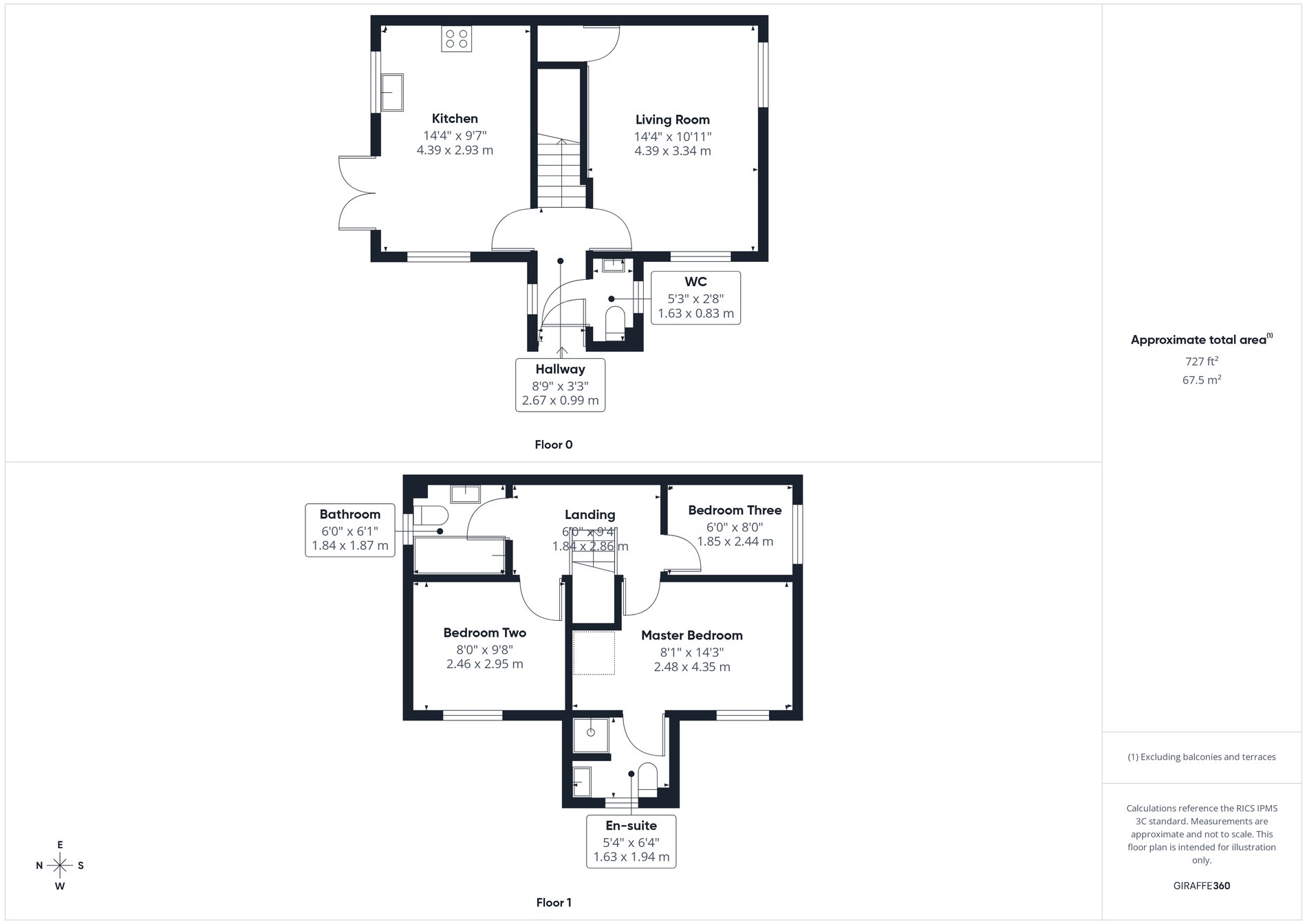 3 bed detached house for sale in Peter Way, Bilsthorpe, NG22 - Property floorplan