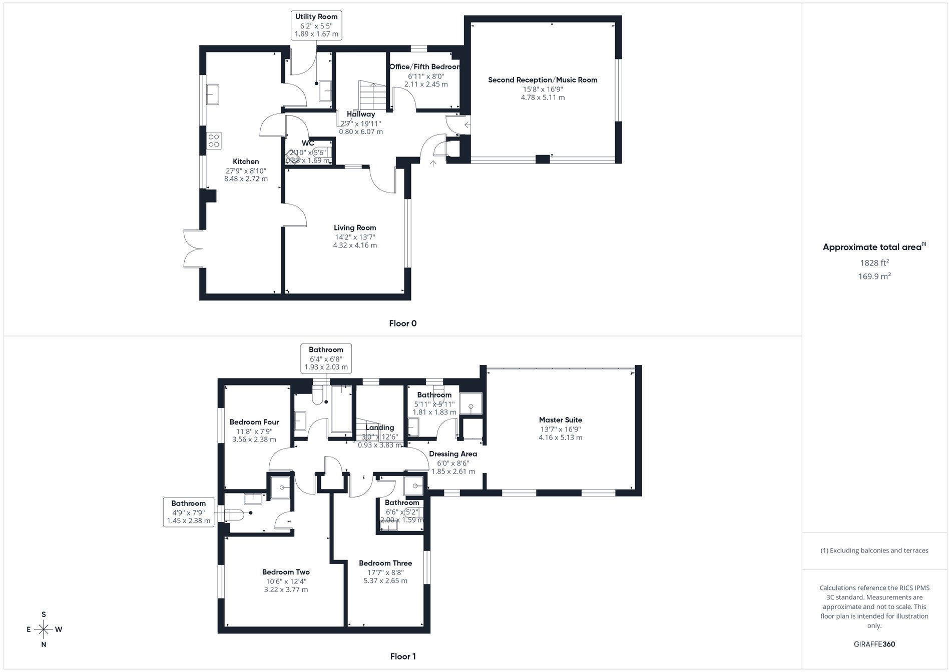 4 bed detached house for sale in Old School Drive, Edwinstowe, NG21 - Property floorplan