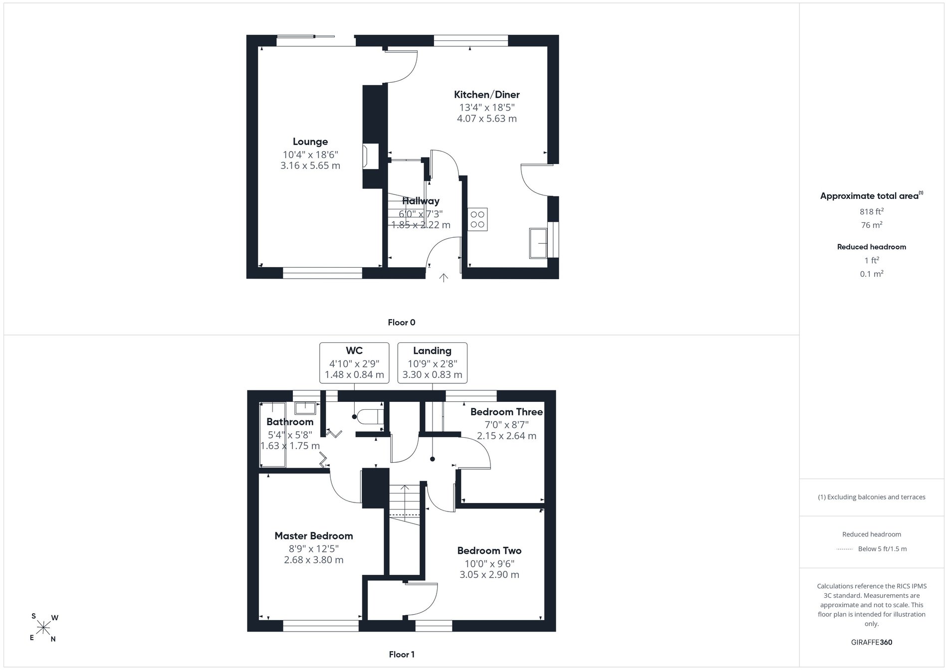 3 bed semi-detached house for sale in Breck Bank, New Ollerton, NG22 - Property floorplan