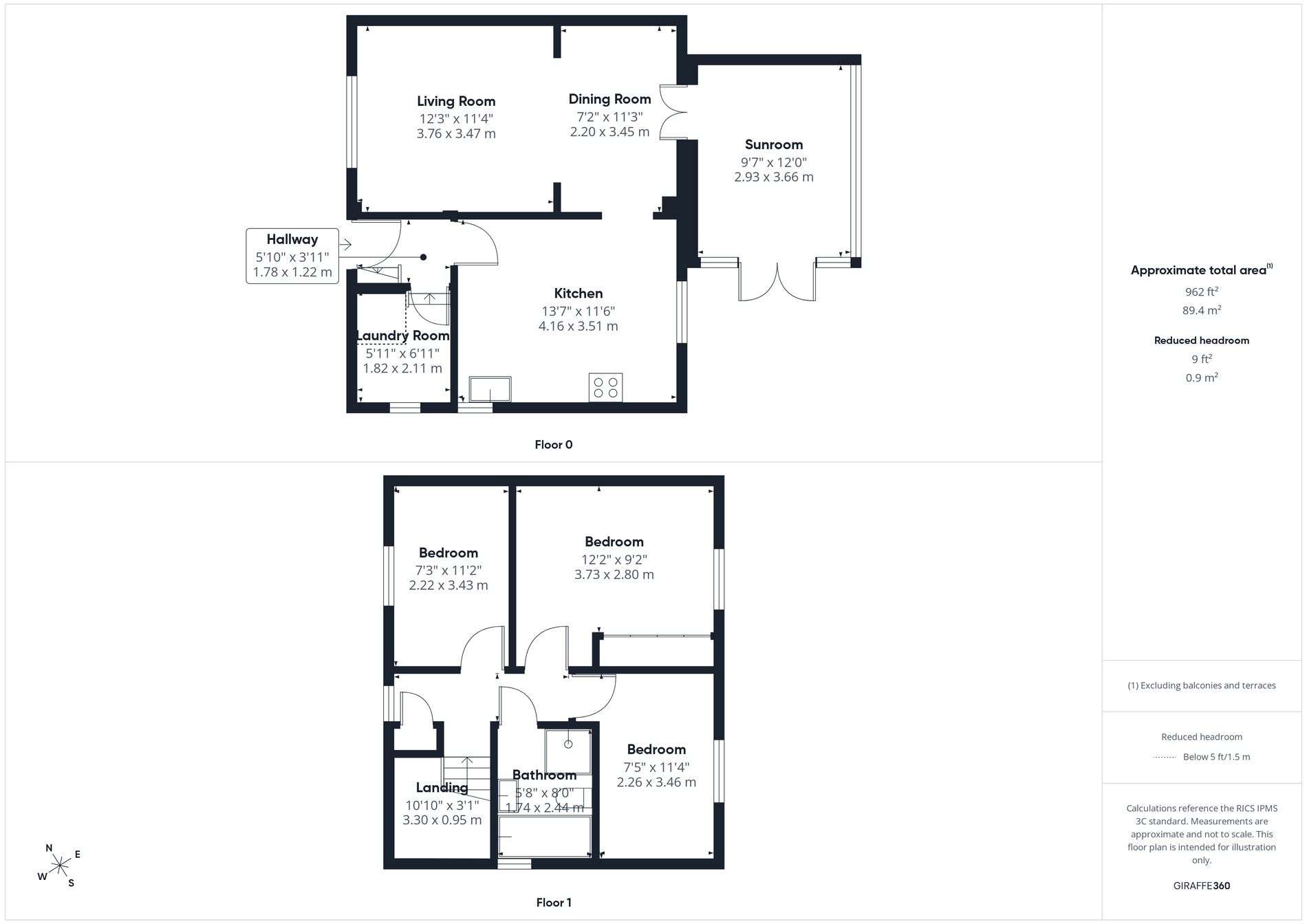 3 bed semi-detached house for sale in Newark Road, New Ollerton, NG22 - Property floorplan