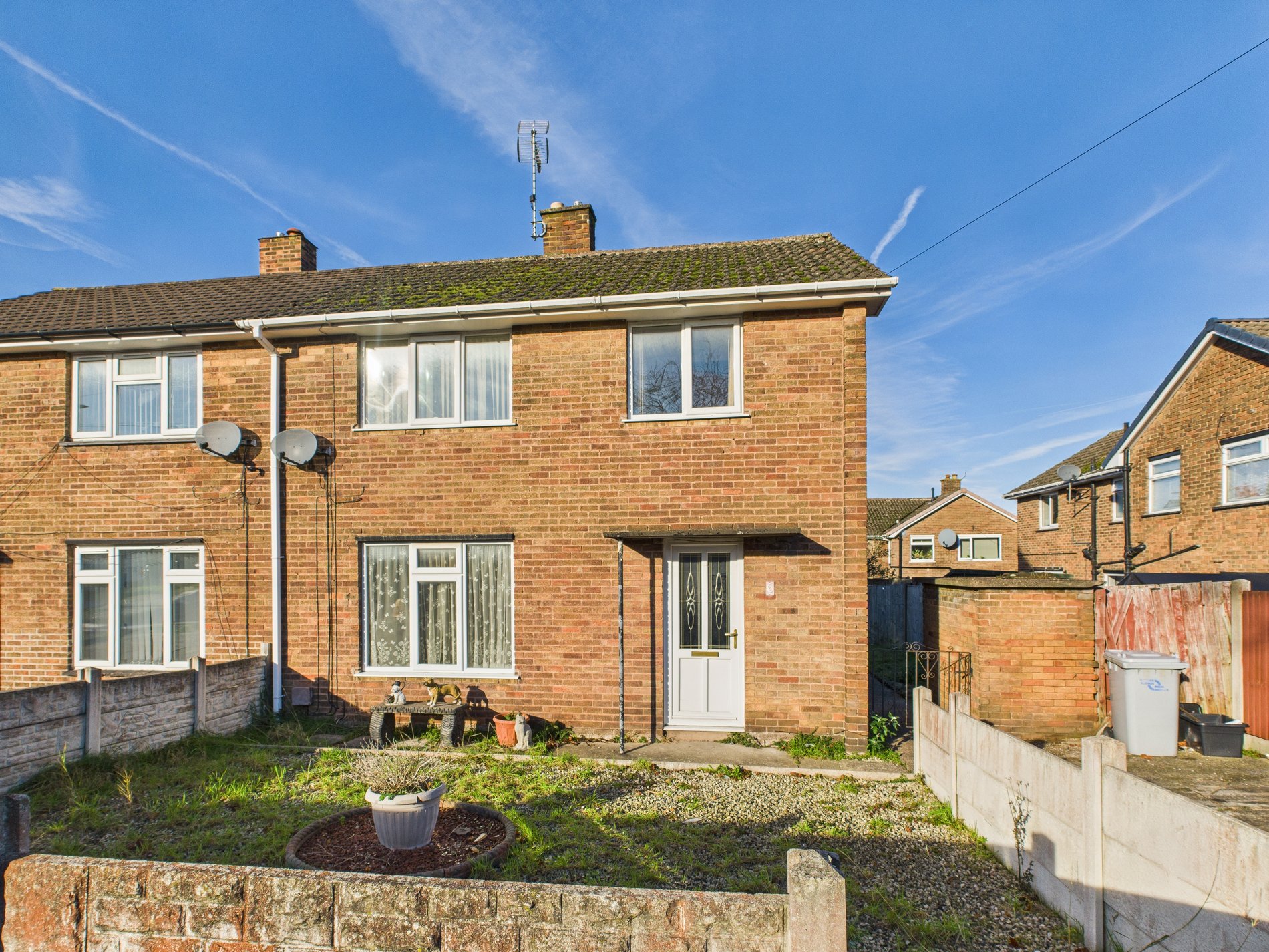 3 bed semi-detached house for sale in Petersmith Crescent, New Ollerton, NG22