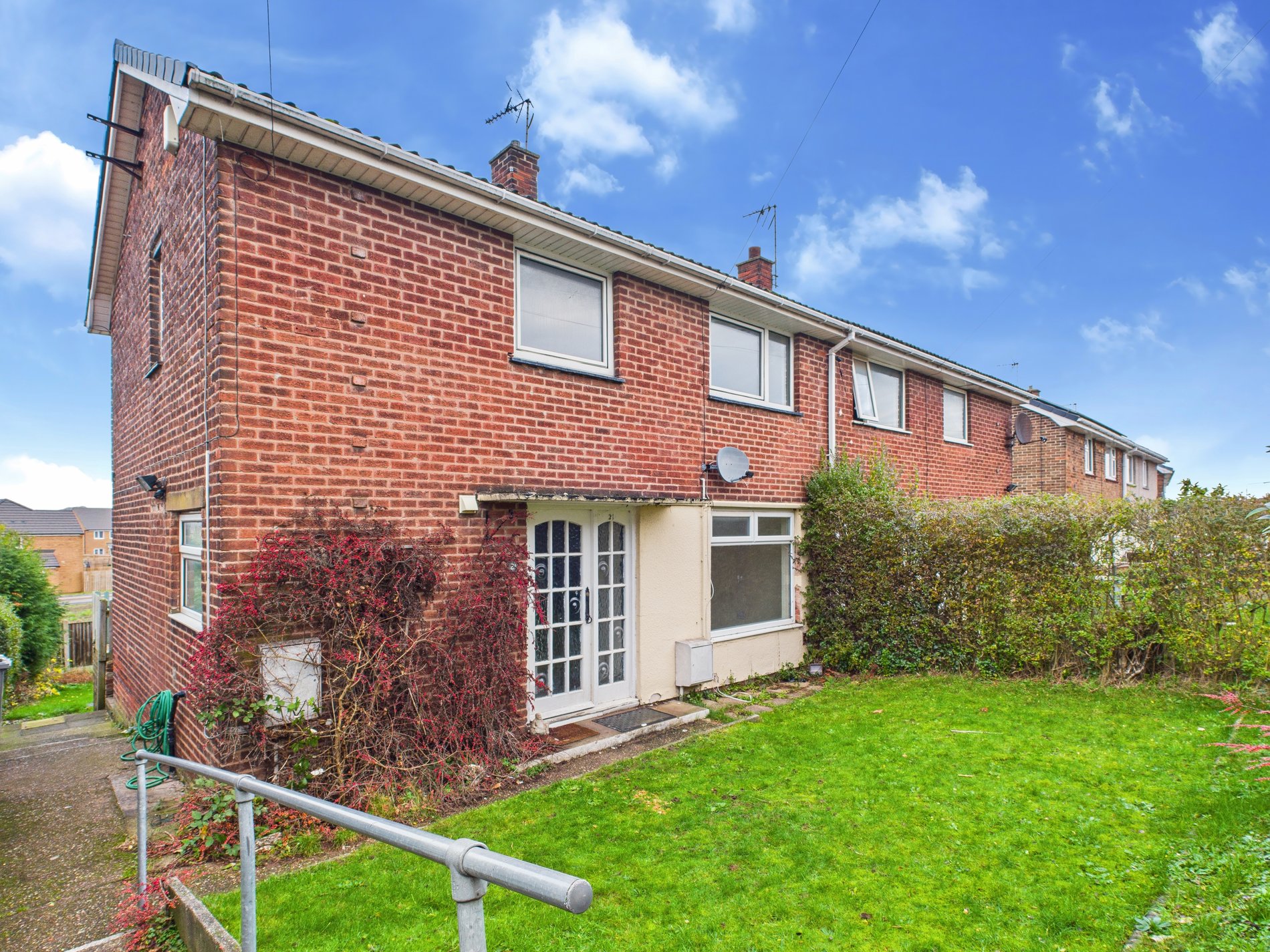 3 bed semi-detached house for sale in Petersmith Drive, New Ollerton, NG22