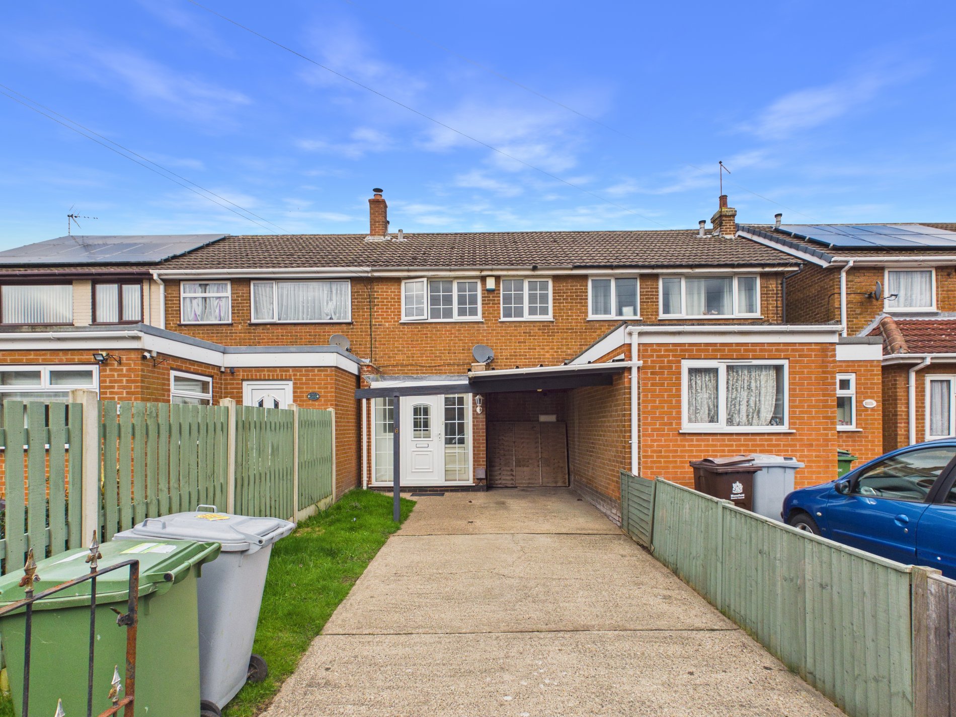 3 bed terraced house for sale in George Dere Close, New Ollerton, NG22  - Property Image 1