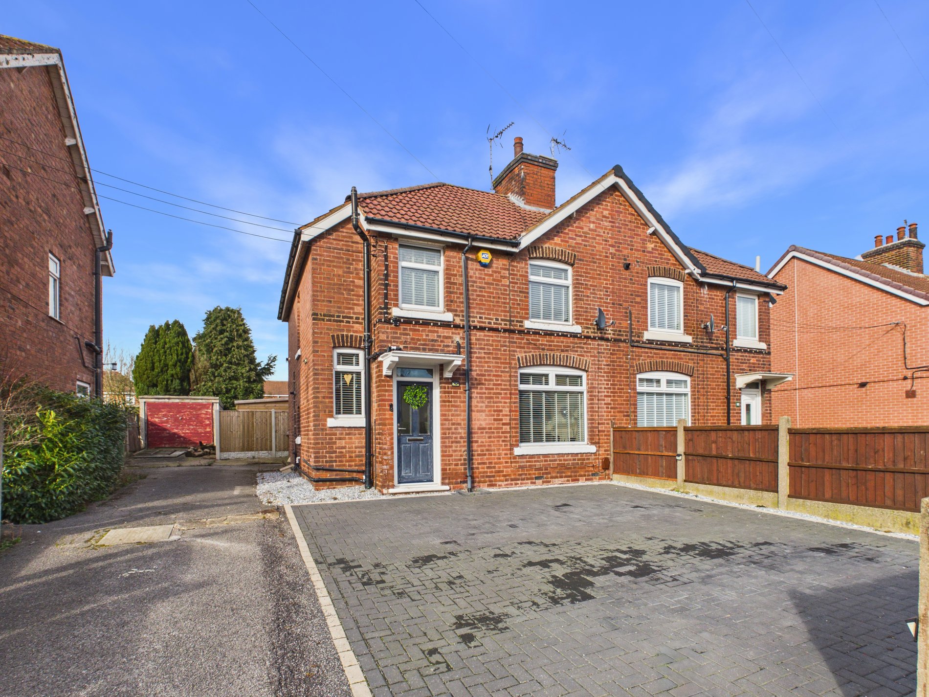 3 bed semi-detached house for sale in Pine Avenue, New Ollerton, NG22