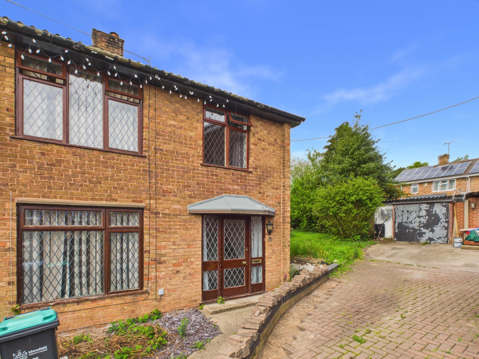 3 bed semi-detached house for sale in Laxton Drive, Meden Vale, NG20