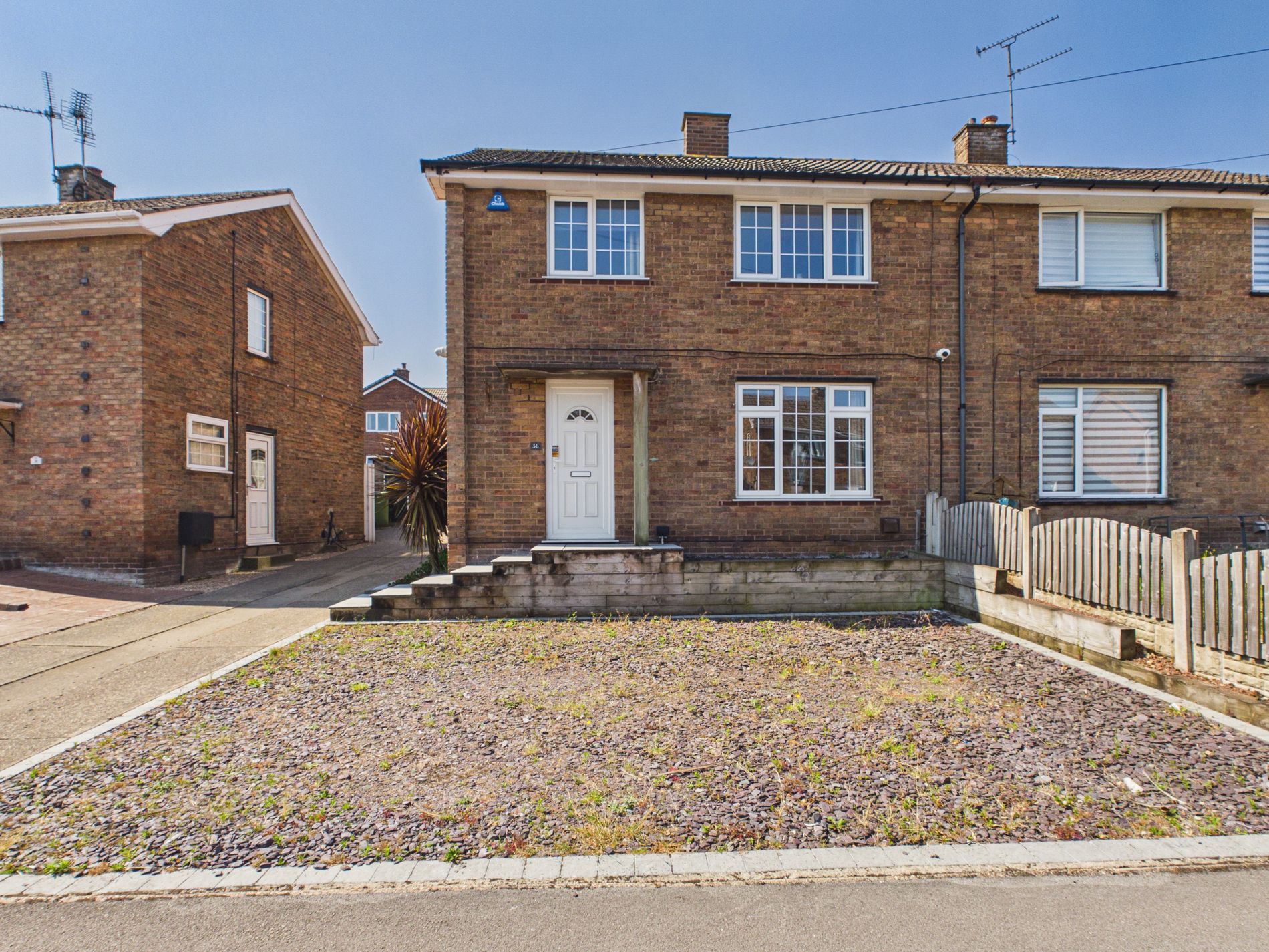 3 bed semi-detached house for sale in Birklands Avenue, New Ollerton, NG22  - Property Image 1