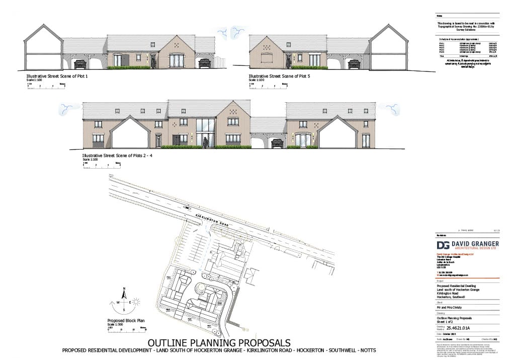 Plot for sale in Kirklington Road, Hockerton, NG25  - Property Image 1