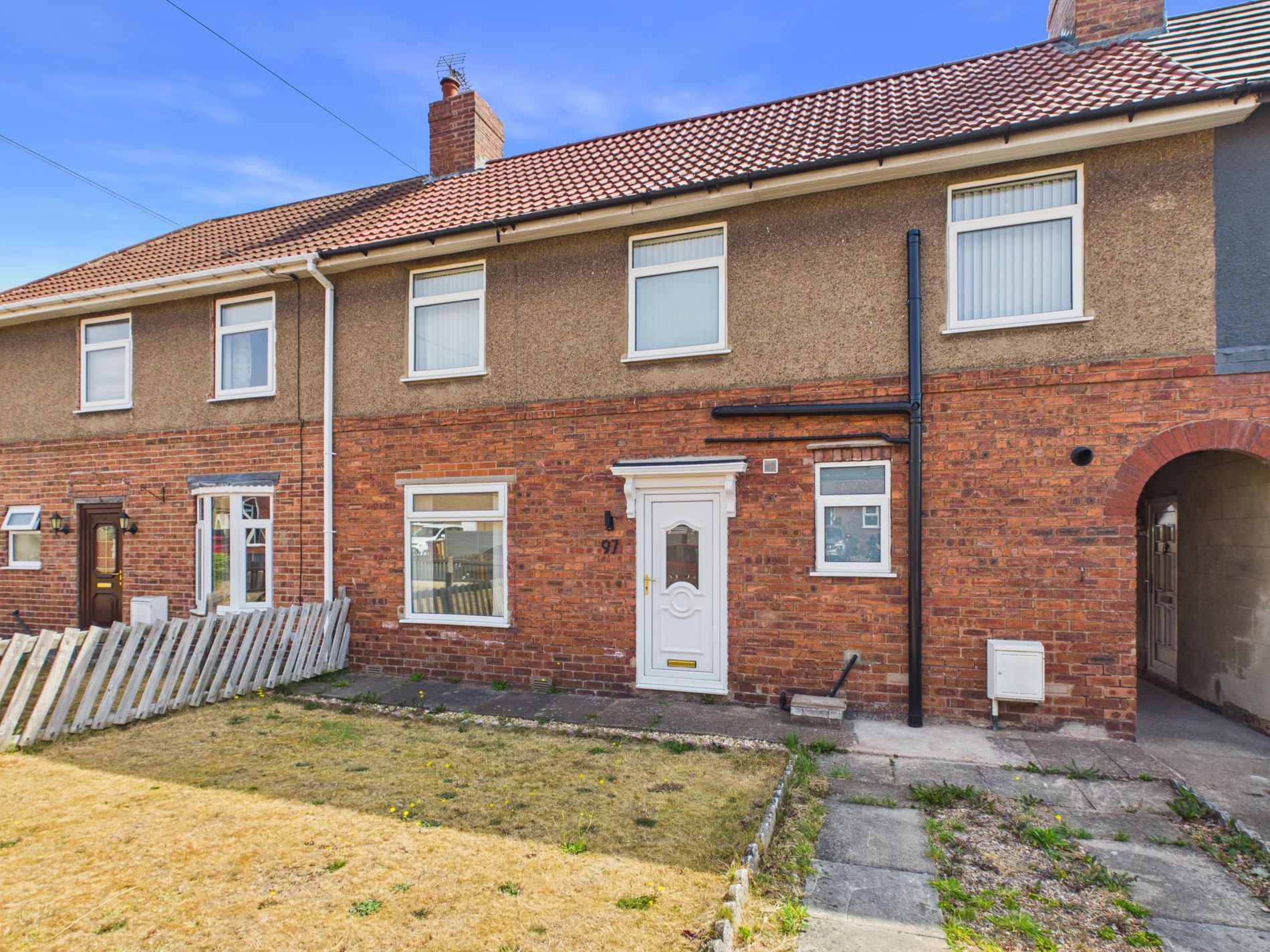 3 bed terraced house for sale in Devonshire Drive, Langwith, NG20