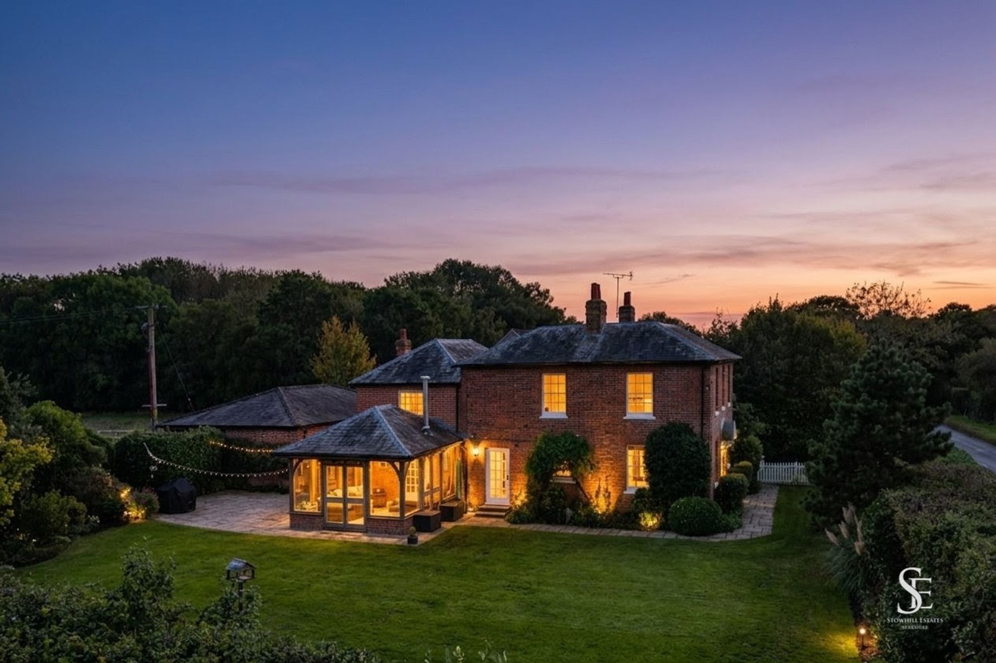 5 bed detached house for sale in Buck Farm House, Howe Lane, Binfield, RG42 5QS