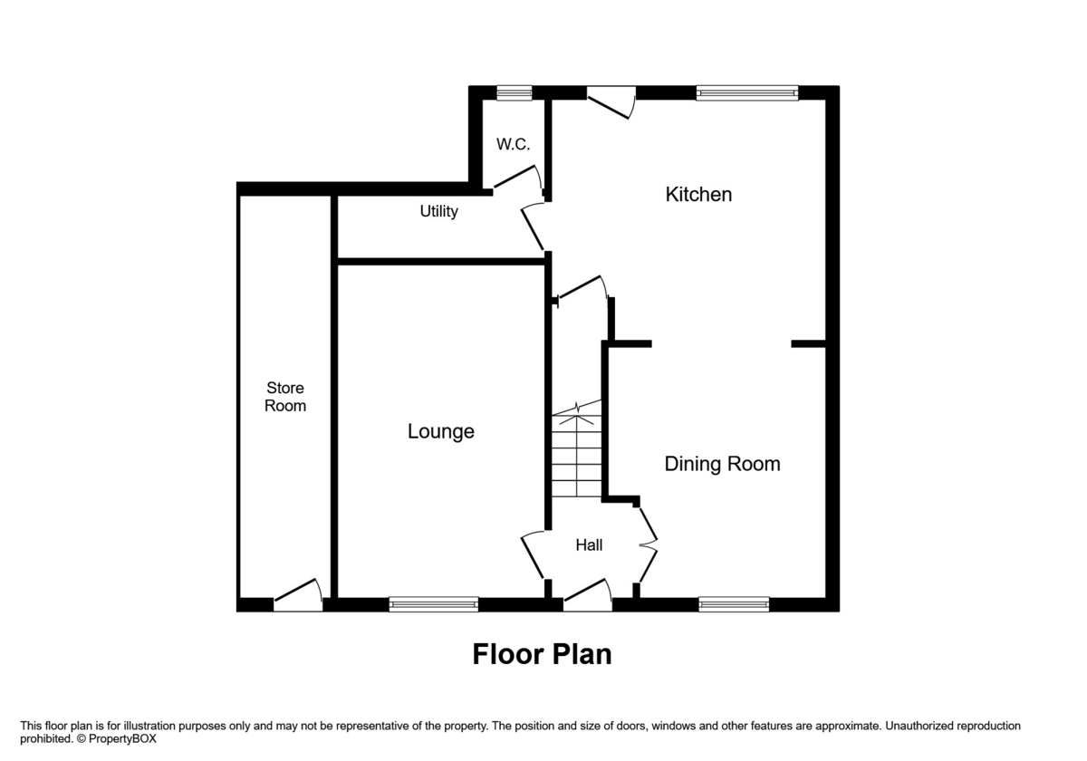 4 bed semi-detached house for sale in Raglan Road, Hengoed - Property floorplan
