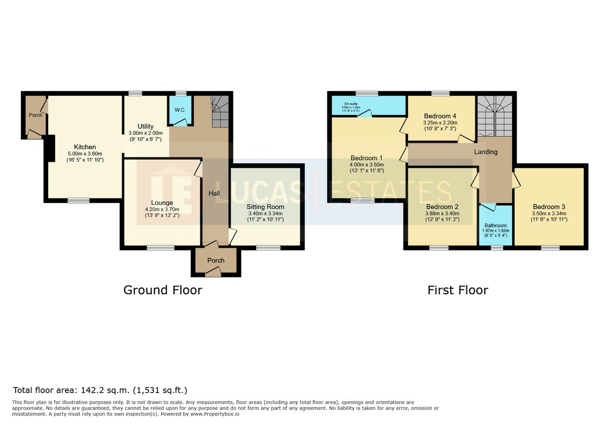 4 bed semi-detached house for sale in Victoria Road, Maesycwmmer - Property floorplan